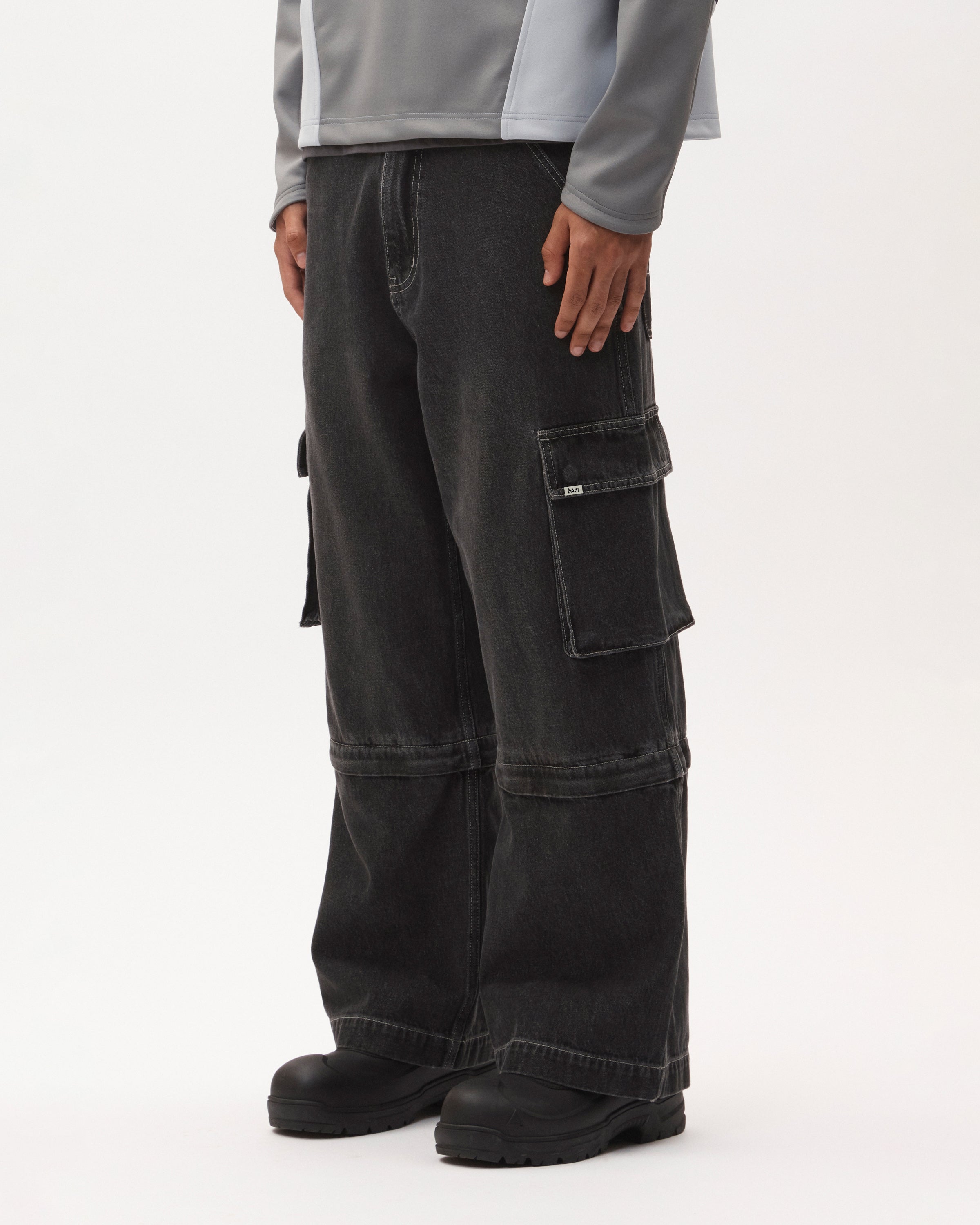 RATCHET WIDE LEG JEANS – PLATEAU STUDIO