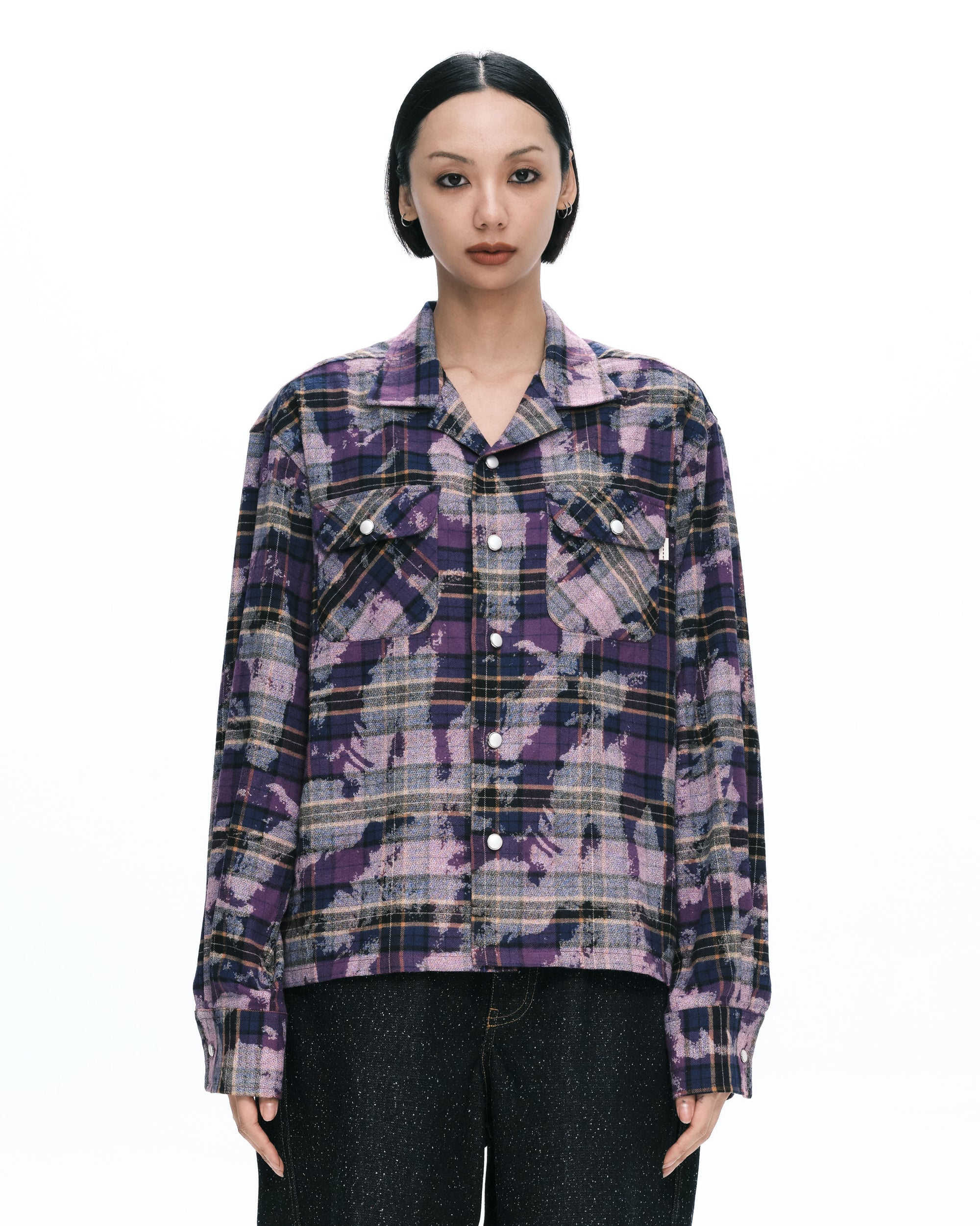 Hand bleach l/s shirt