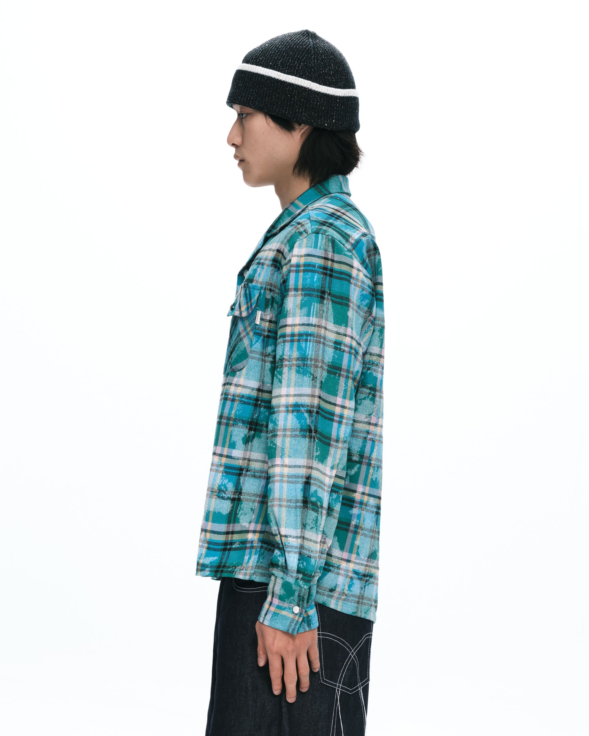 Hand bleach l/s shirt