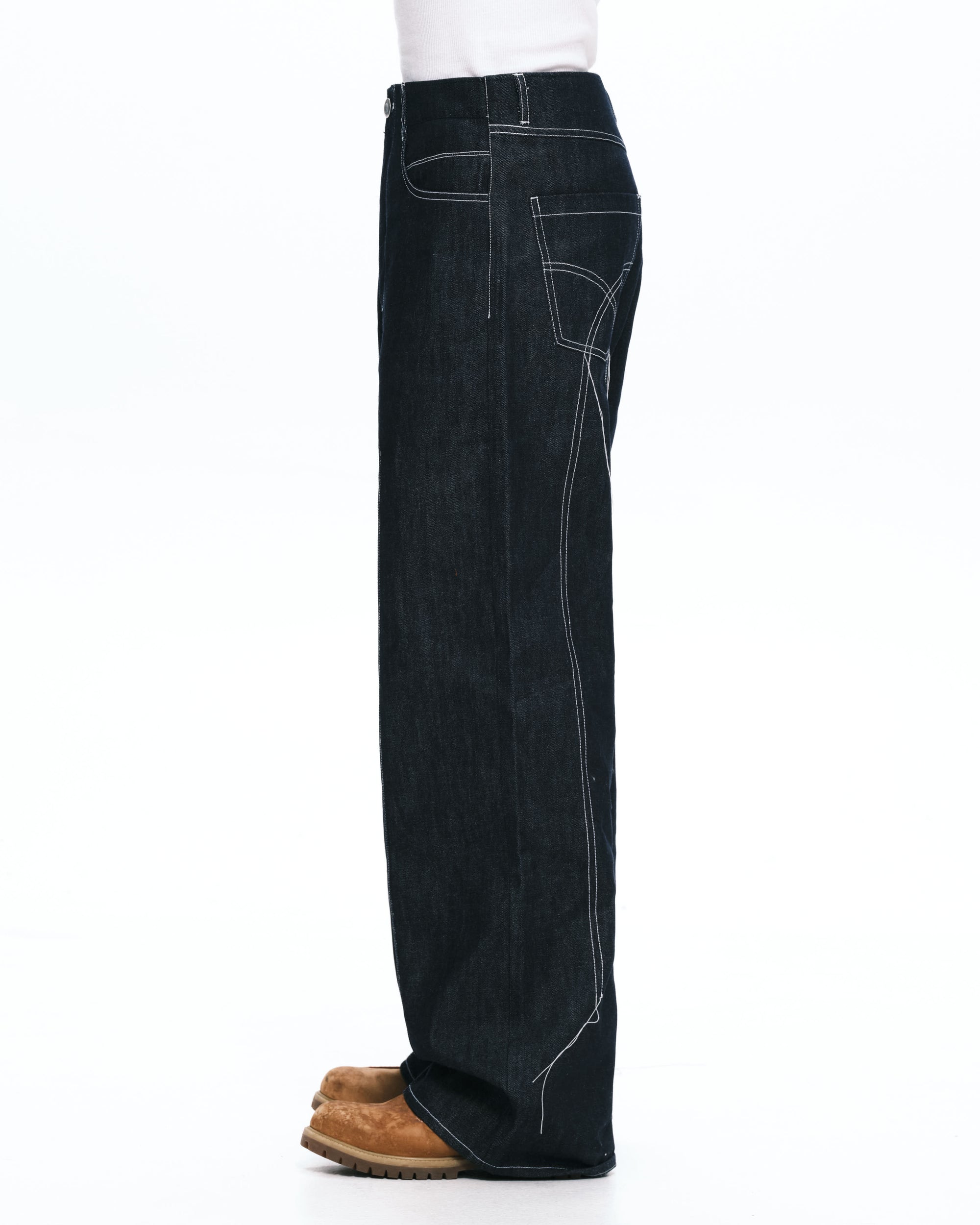 Long tail denim