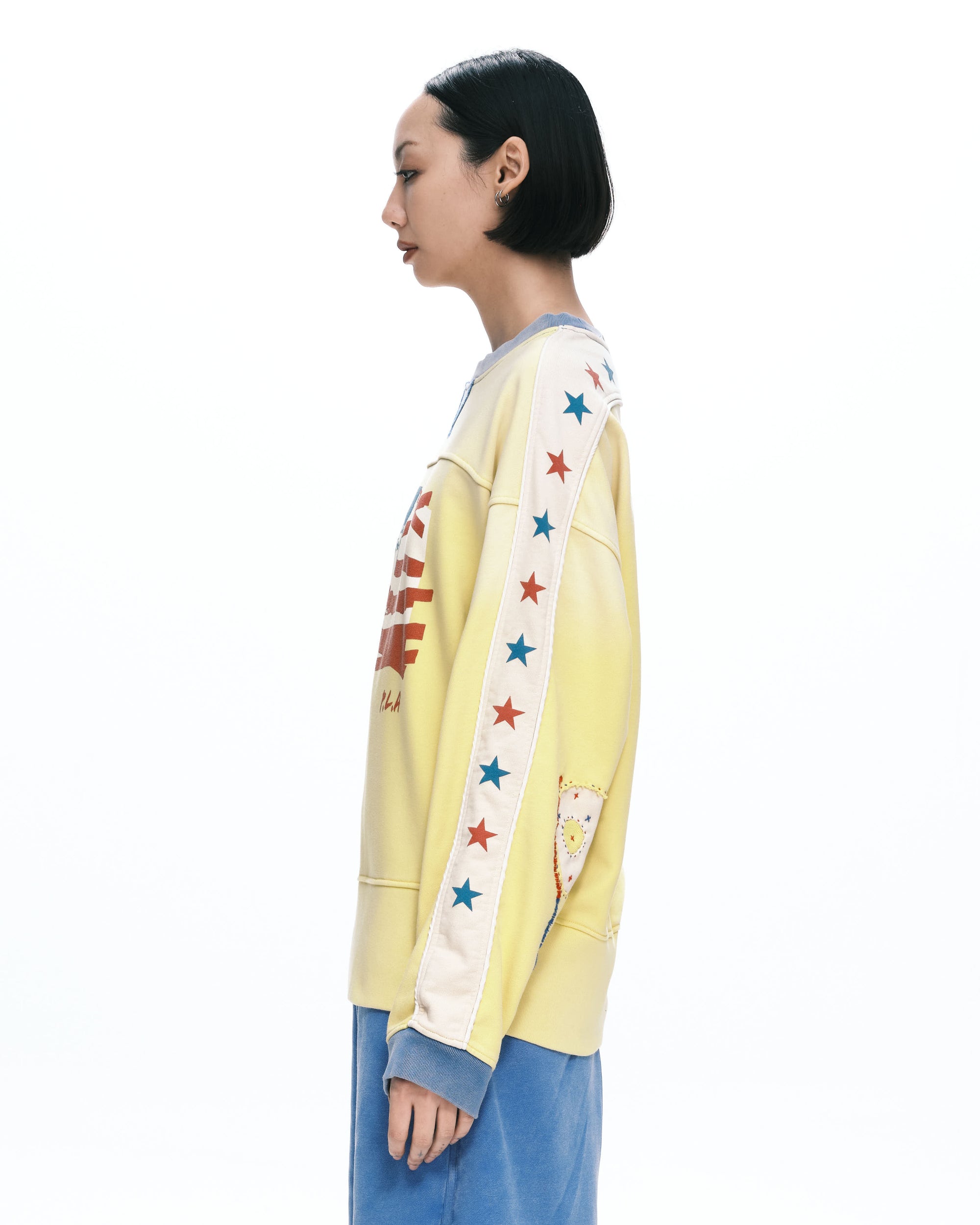 Star crew neck