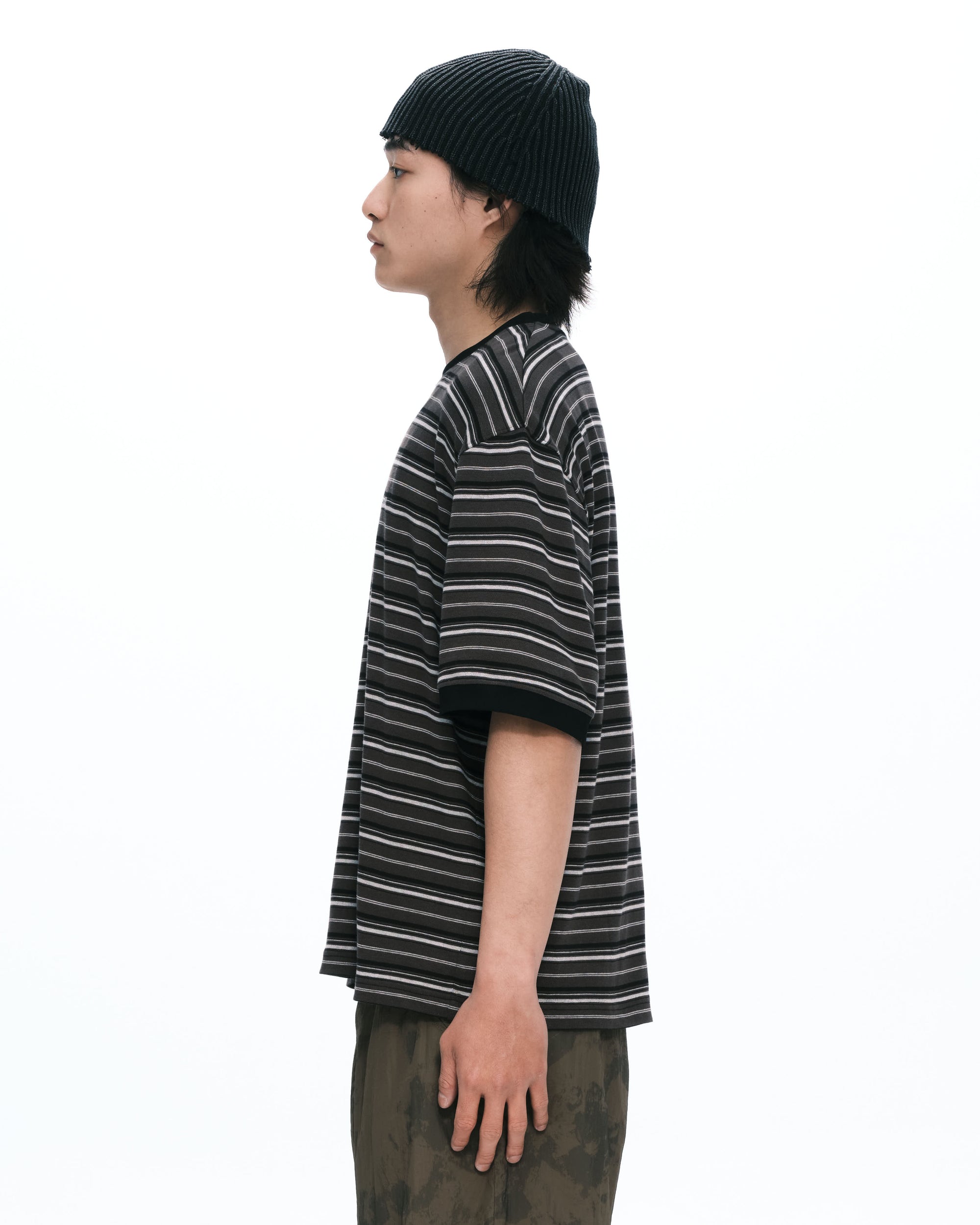 Stripe logo tee