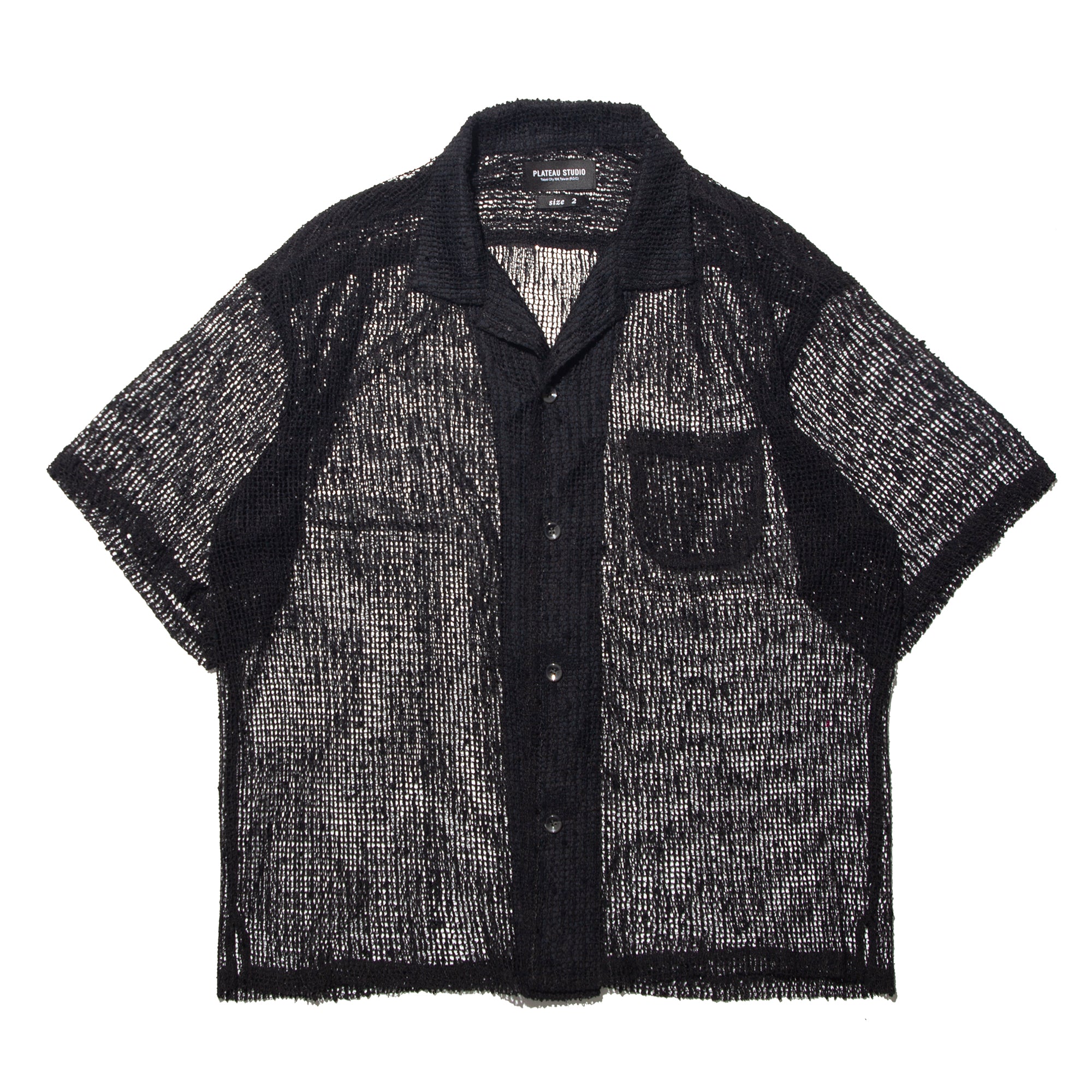 pilling lace shirt PLATEAU STUDIO