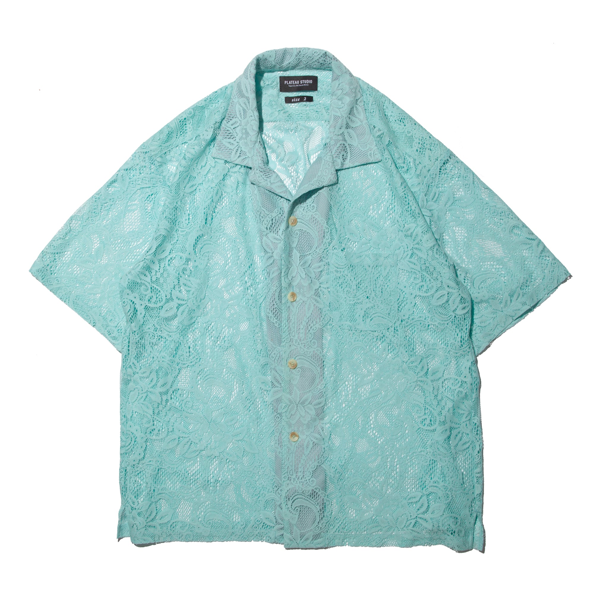 floral lace shirt