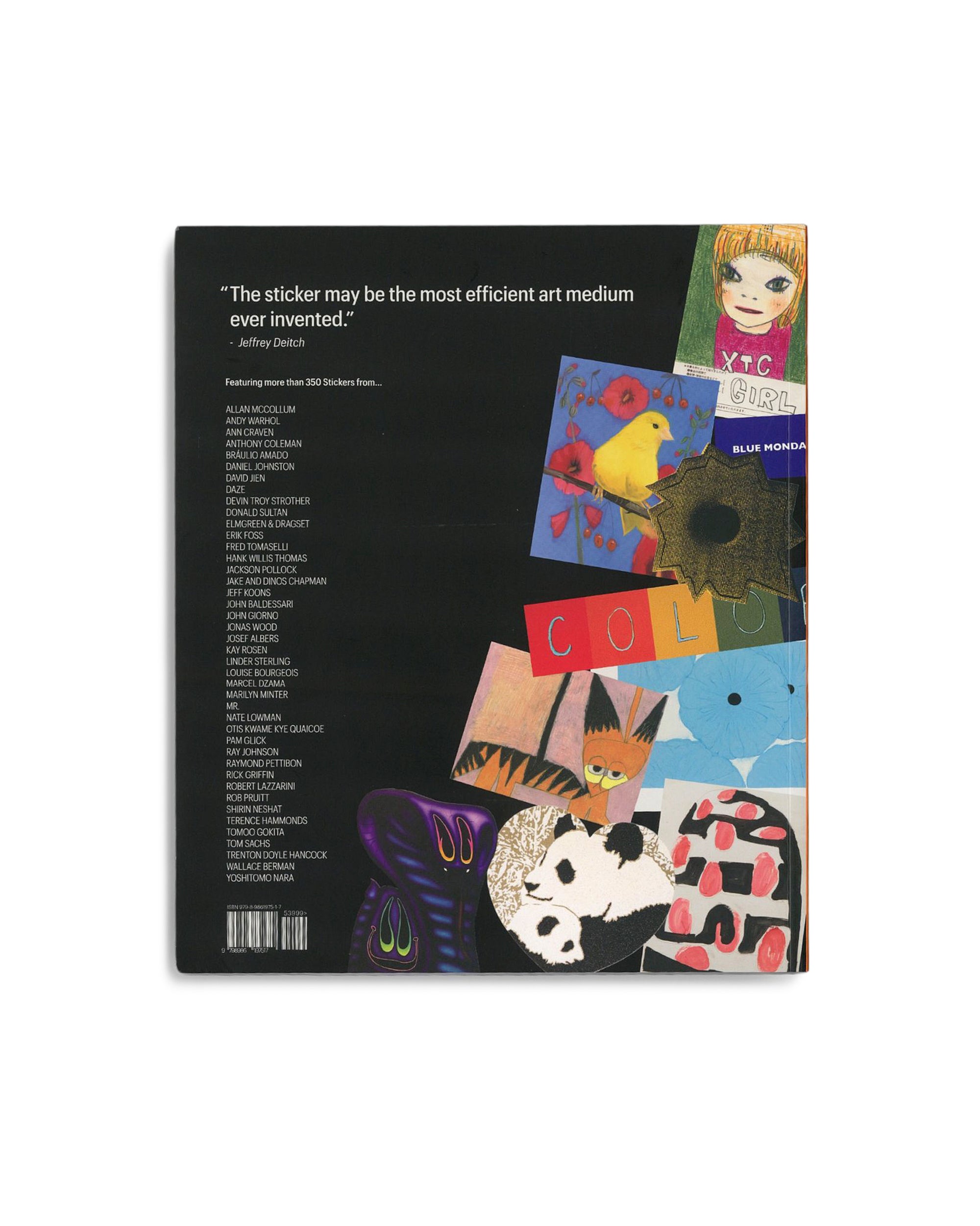 THE UNBELIEVABLY FANTASTIC ARTISTS' STICKERS BOOK