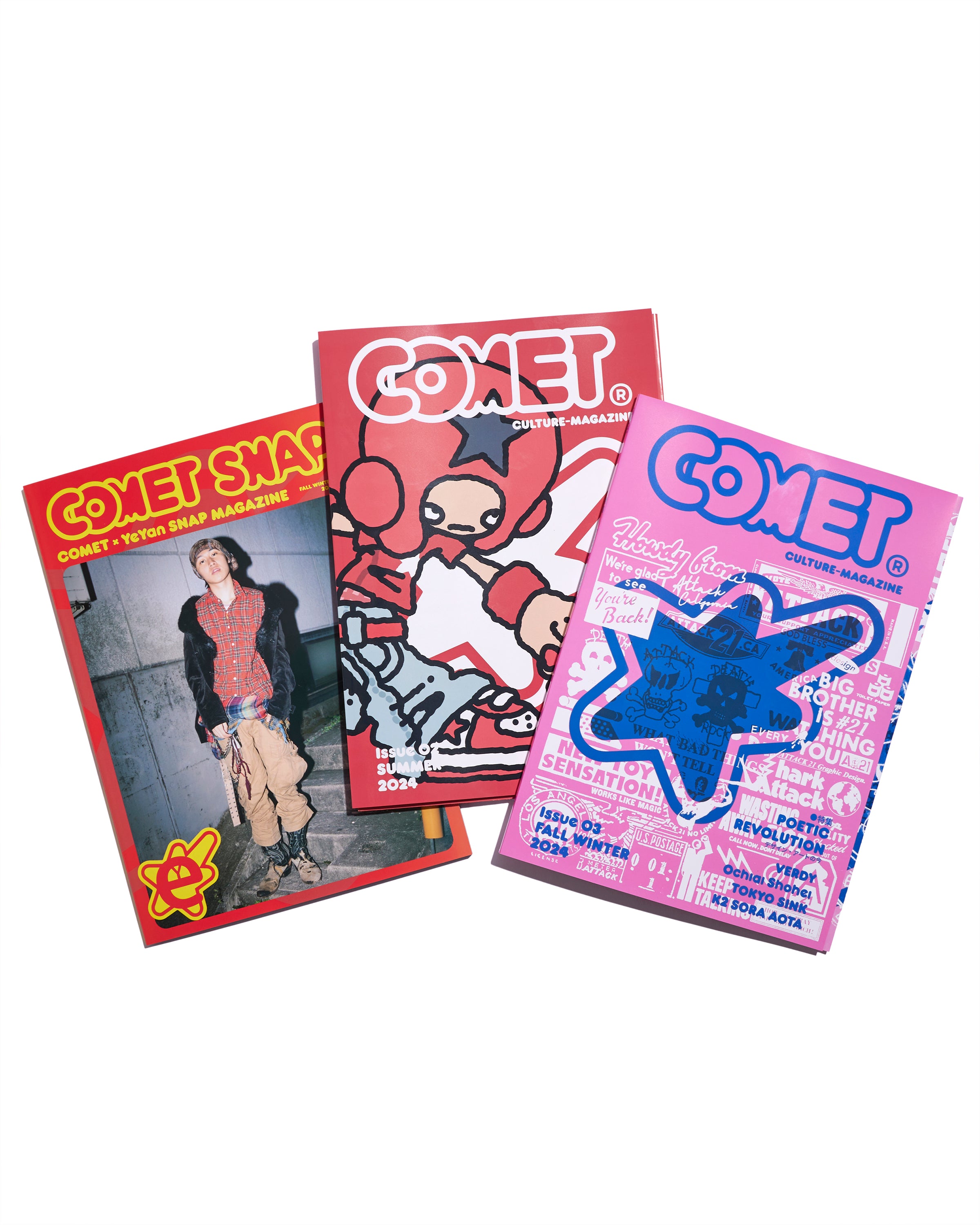 COMET MAGAZINE ISSUE03 FALL WINTER – PLATEAU STUDIO