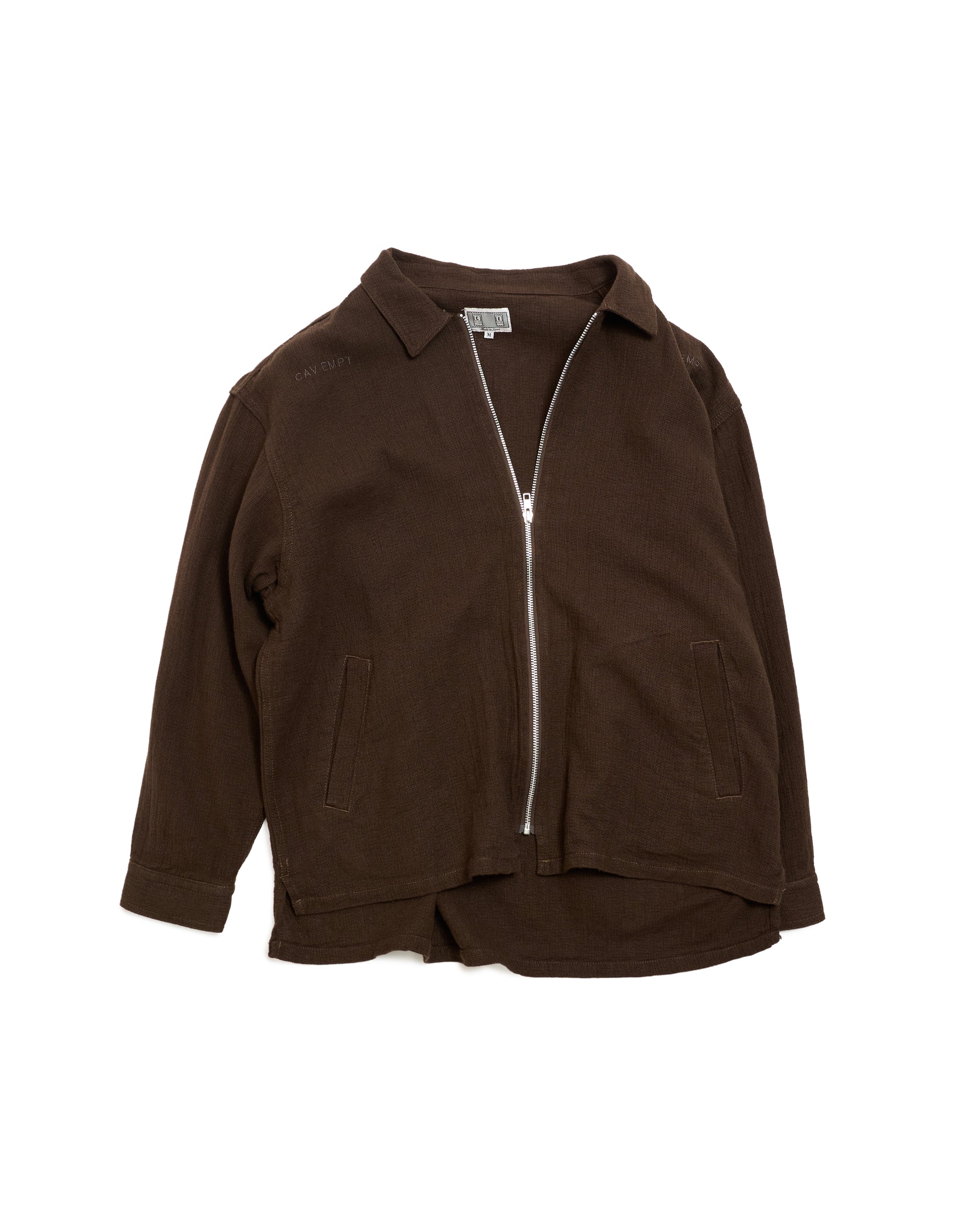 WELT POCKETS ZIP SHIRT JACKET