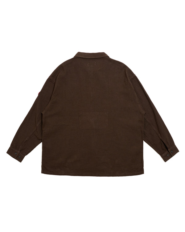 WELT POCKETS ZIP SHIRT JACKET