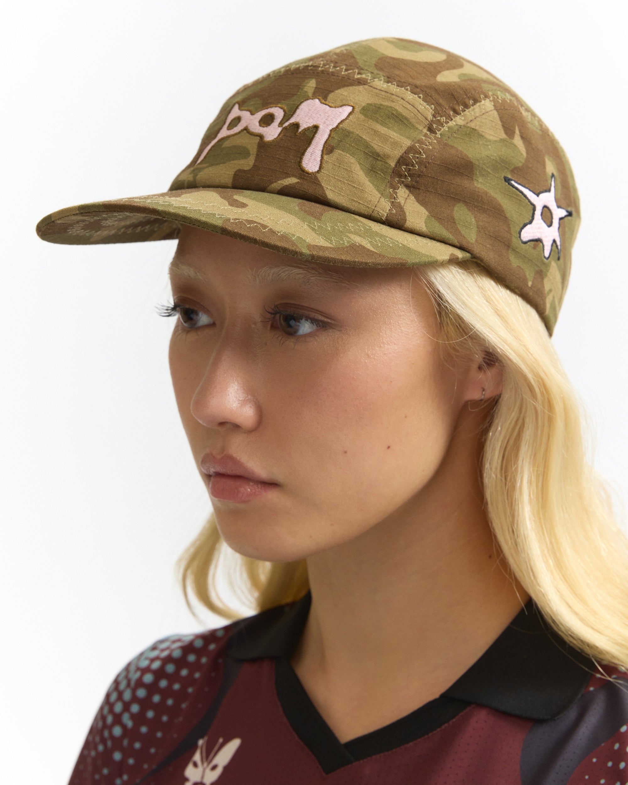 GARDEN VARIETY CAMO 5  PANEL CAP