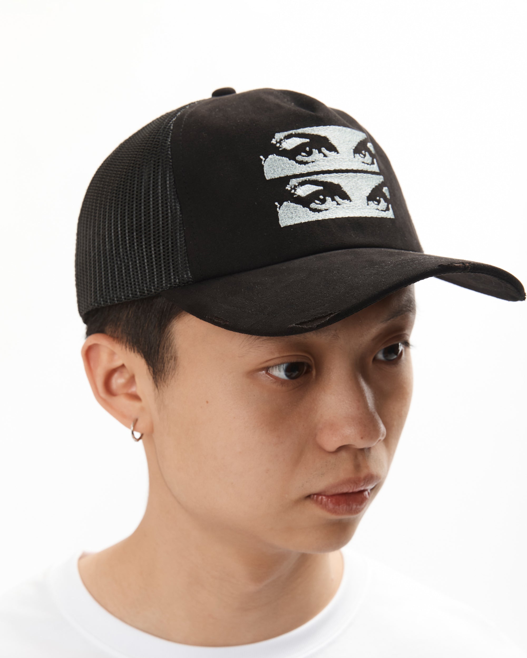 STACKS ON TRUCKER CAP