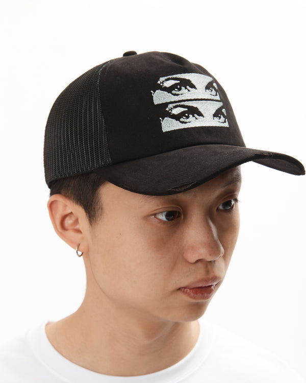 STACKS ON TRUCKER CAP