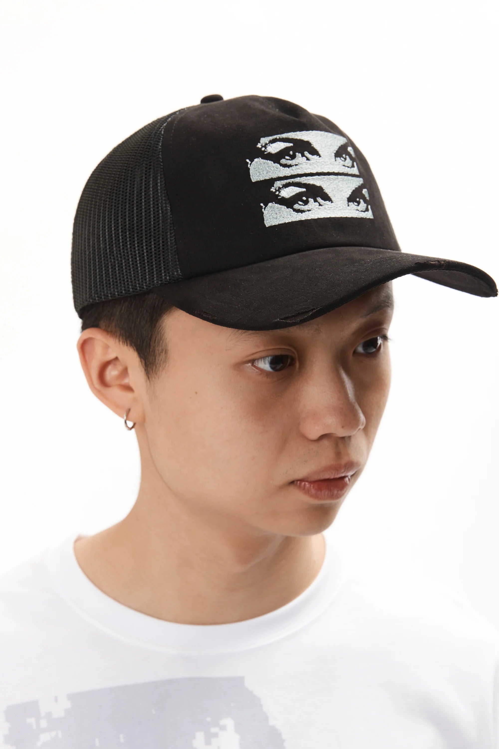 STACKS ON TRUCKER CAP