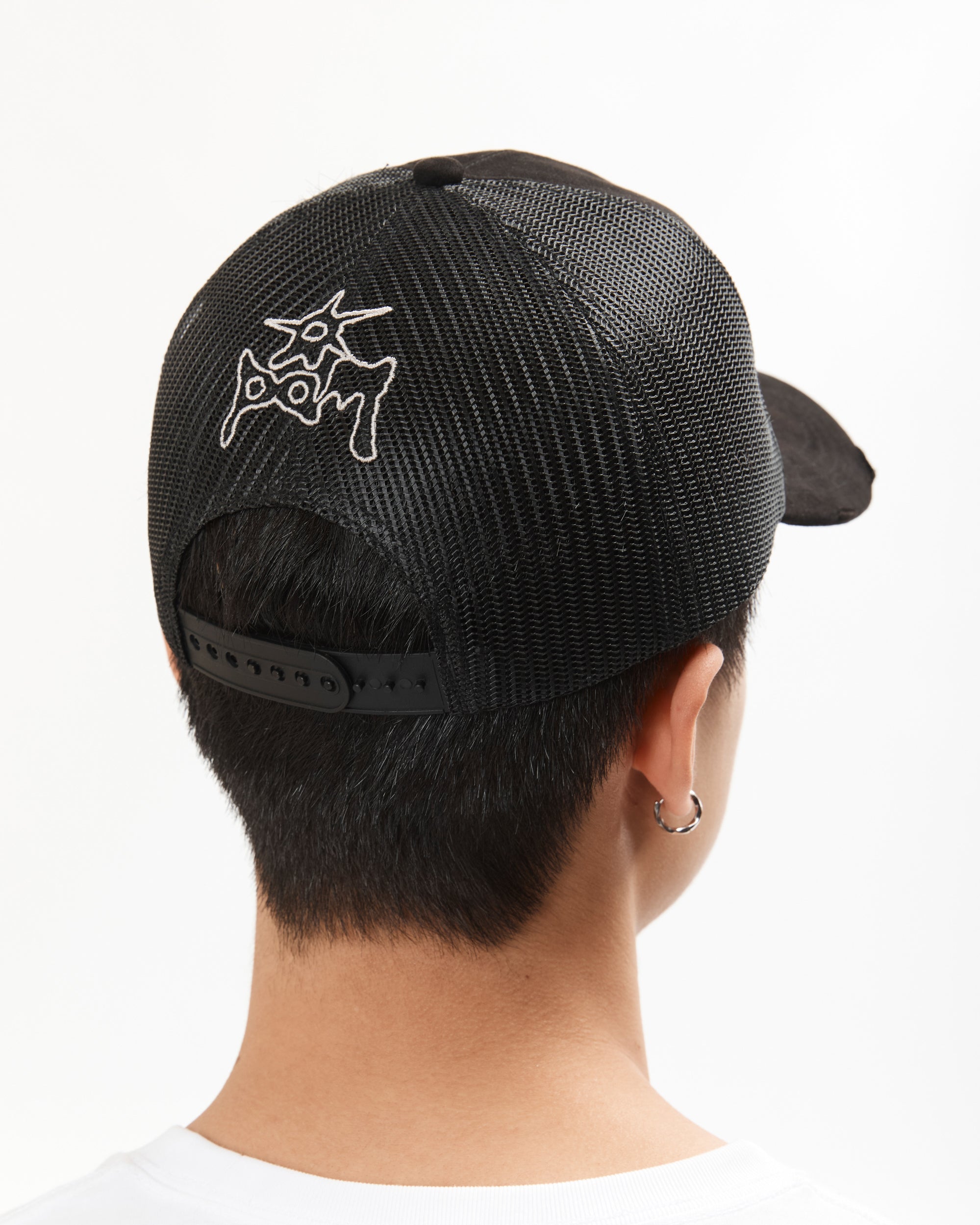STACKS ON TRUCKER CAP