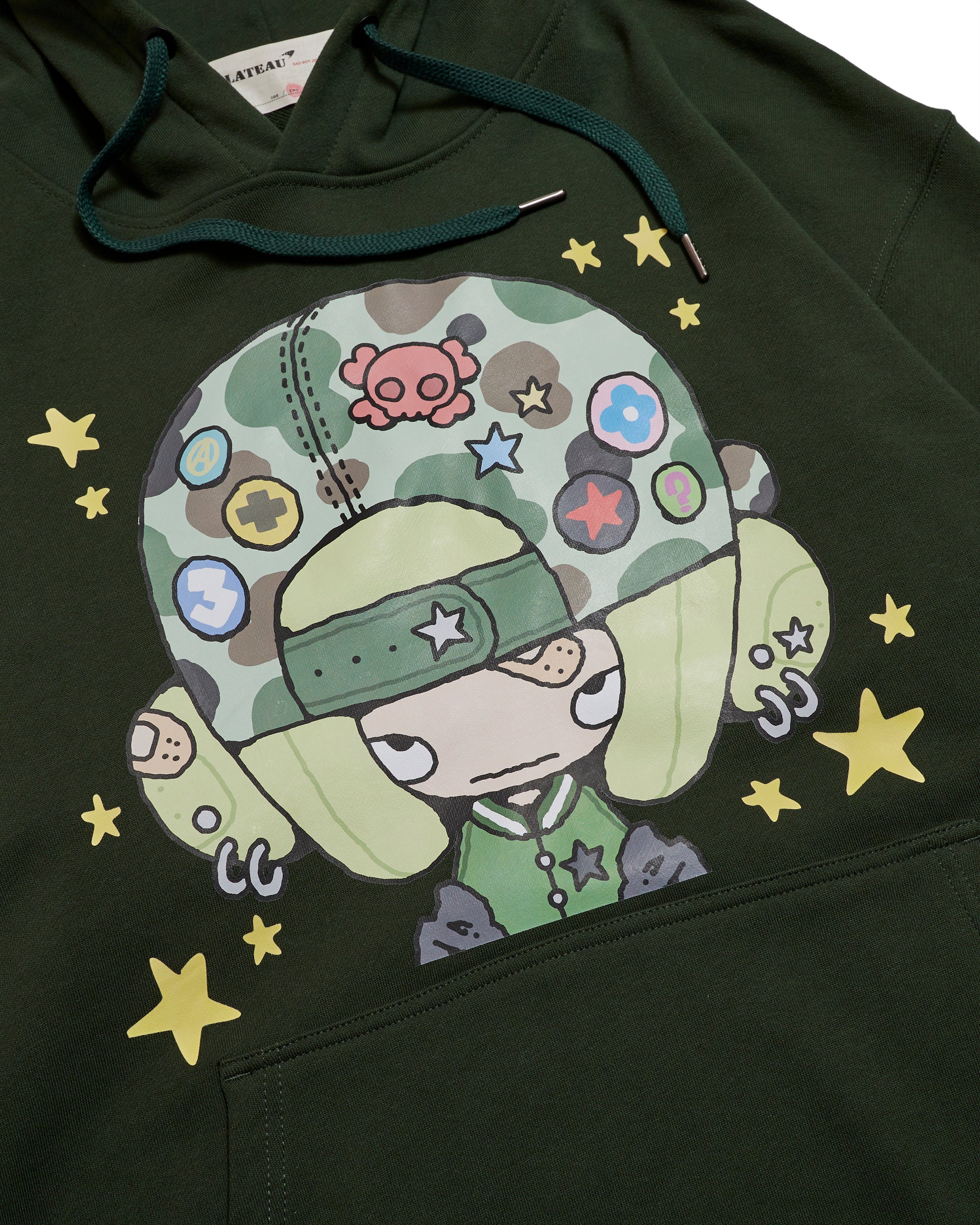 hot stamping printing hoodie