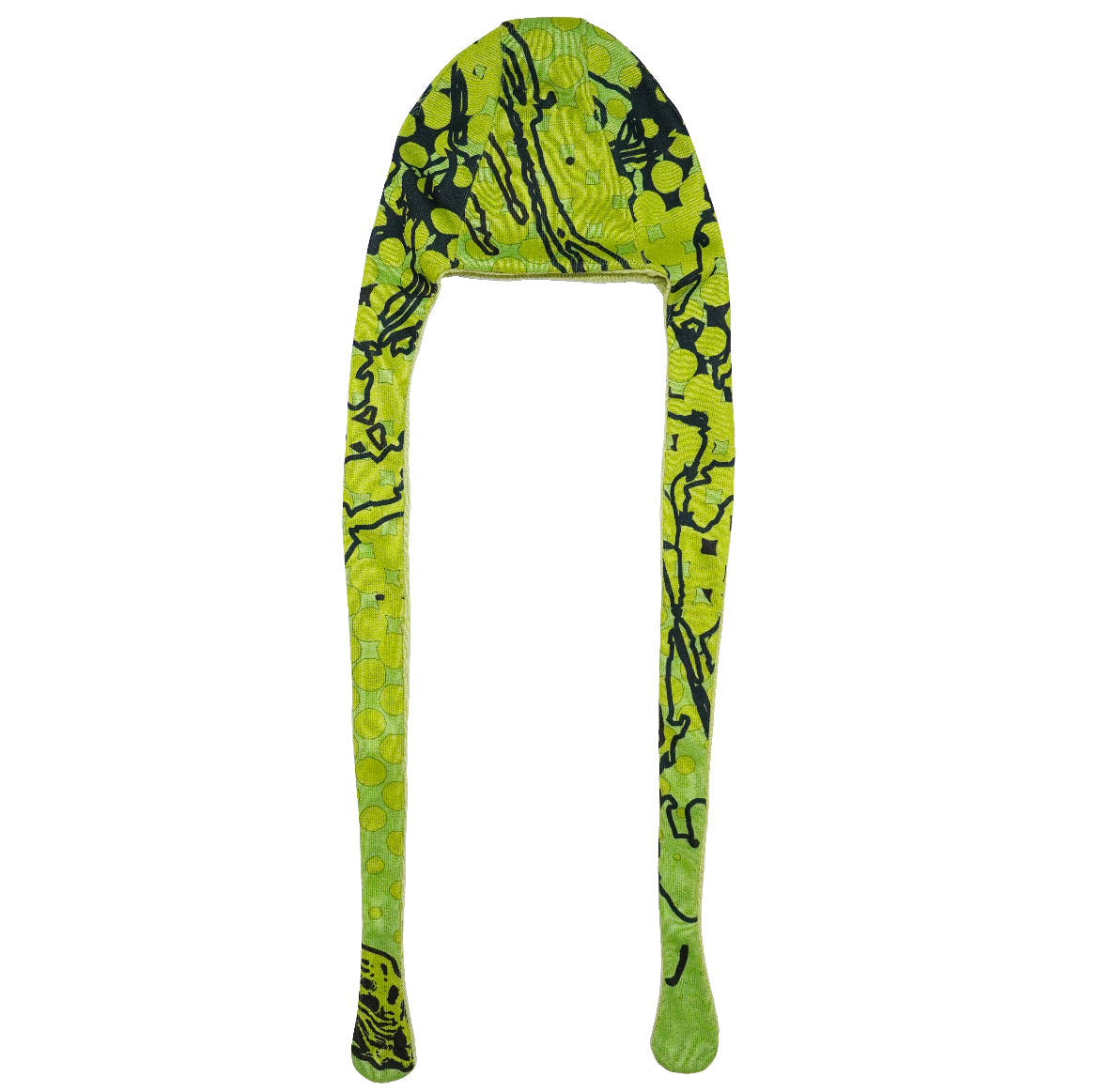 Glitchy Nature "福耳" Knit Cap