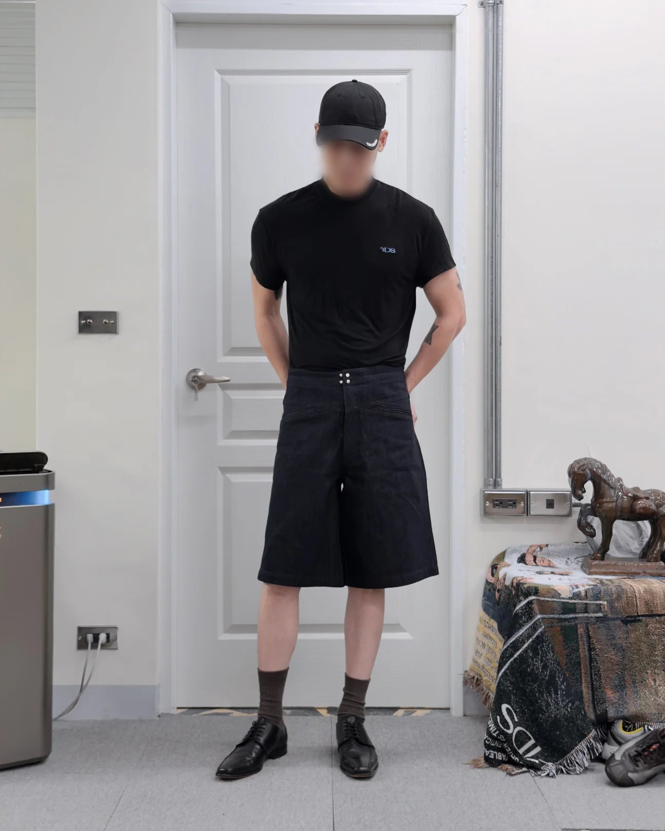 1ds Bias-Pocket Shorts