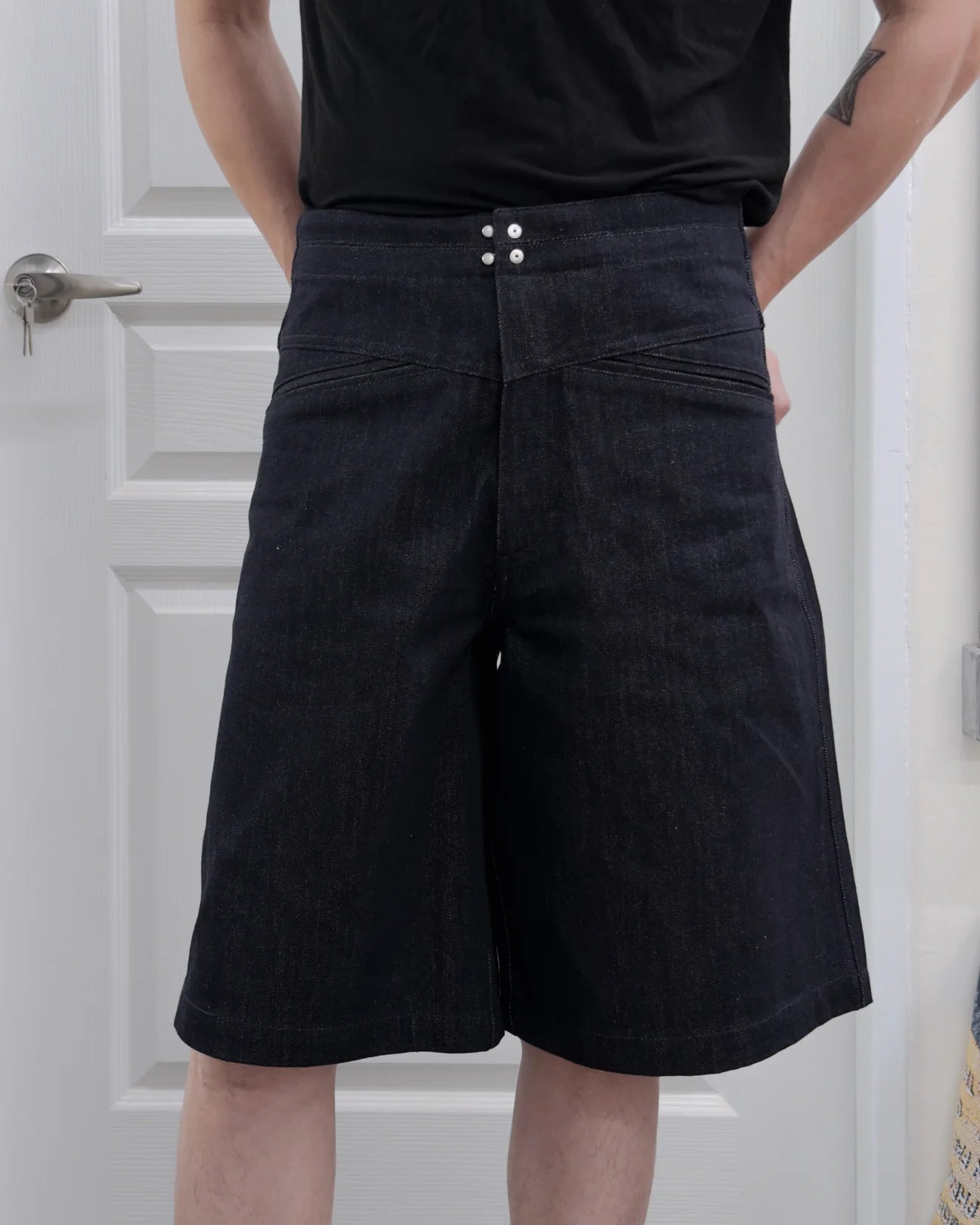 1ds Bias-Pocket Shorts