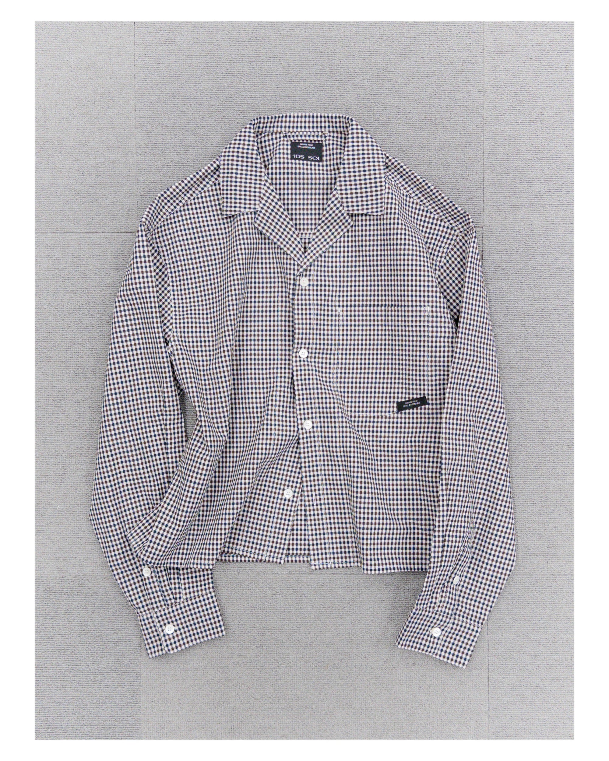 1ds Sleepover Check Shirt LS