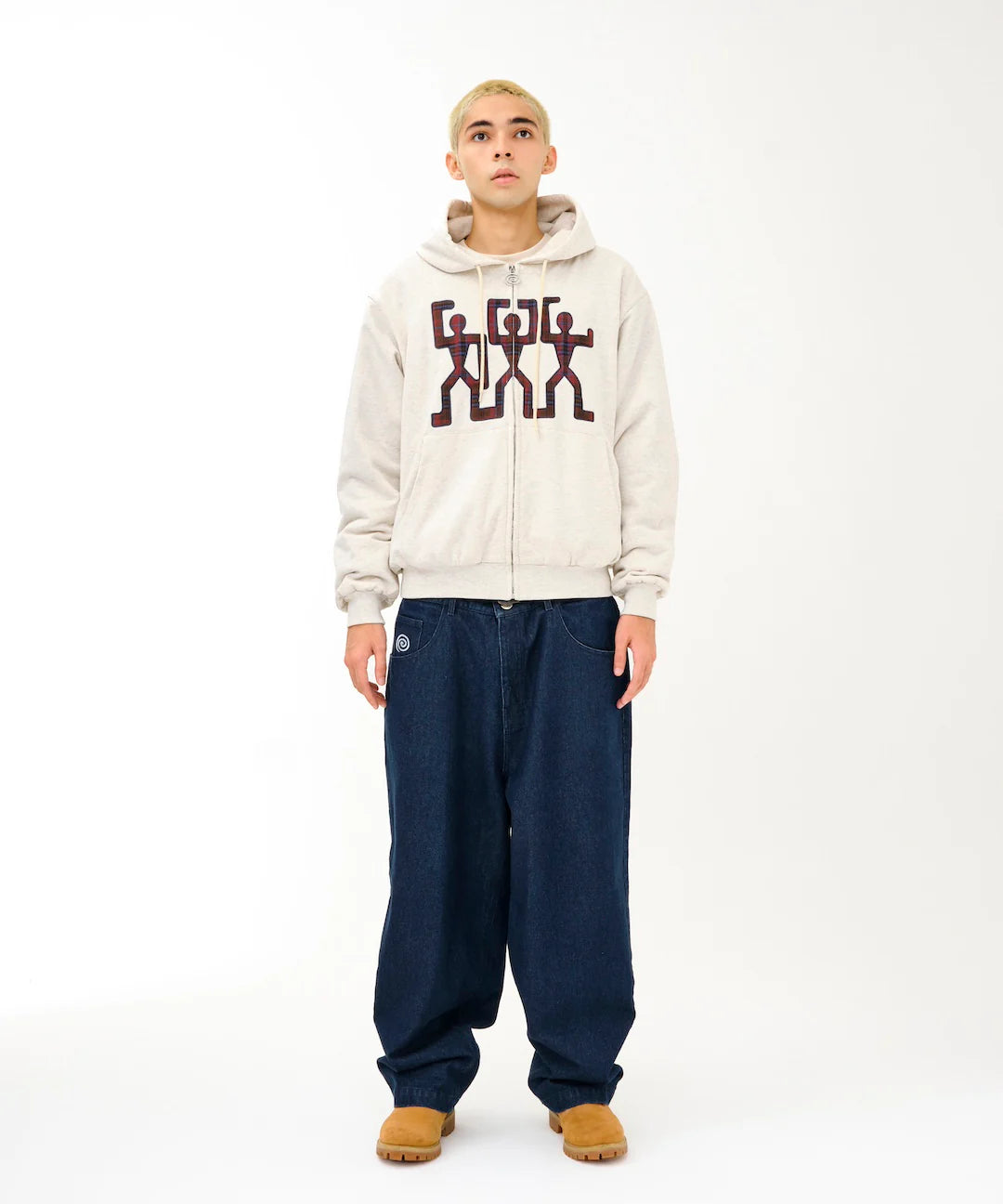 3guys Padded Zip Hoodie