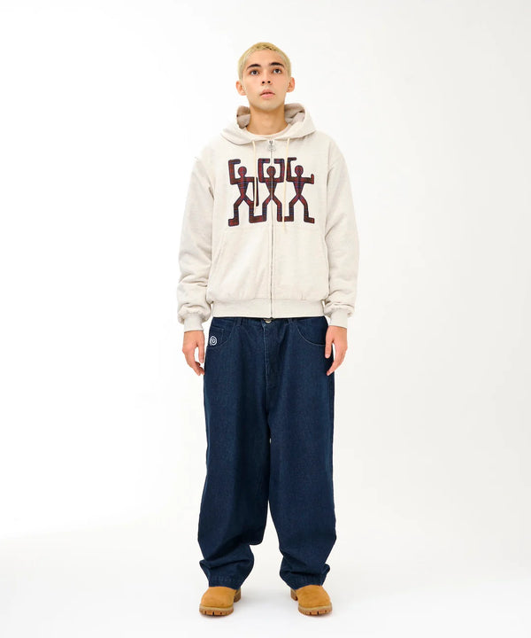 3guys Padded Zip Hoodie