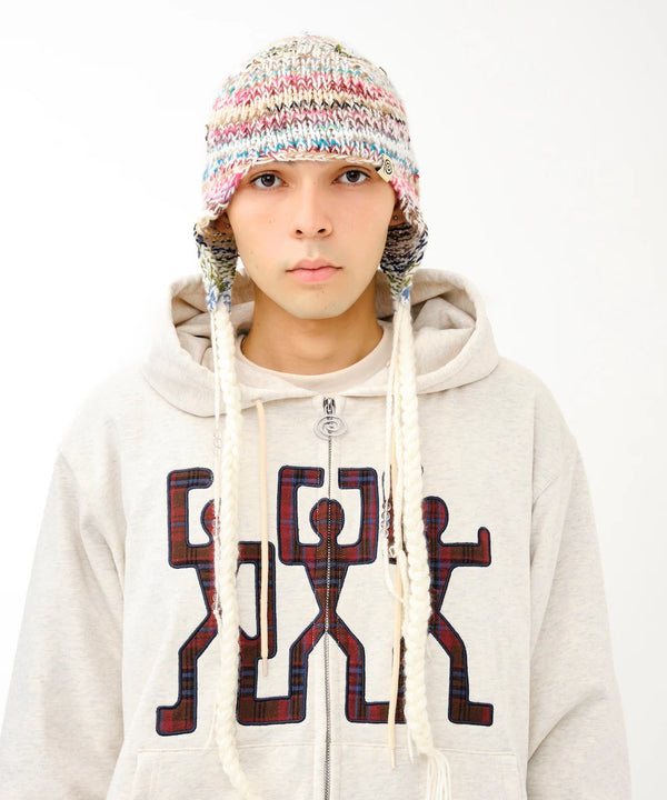 Hand-knitted Flight Cap