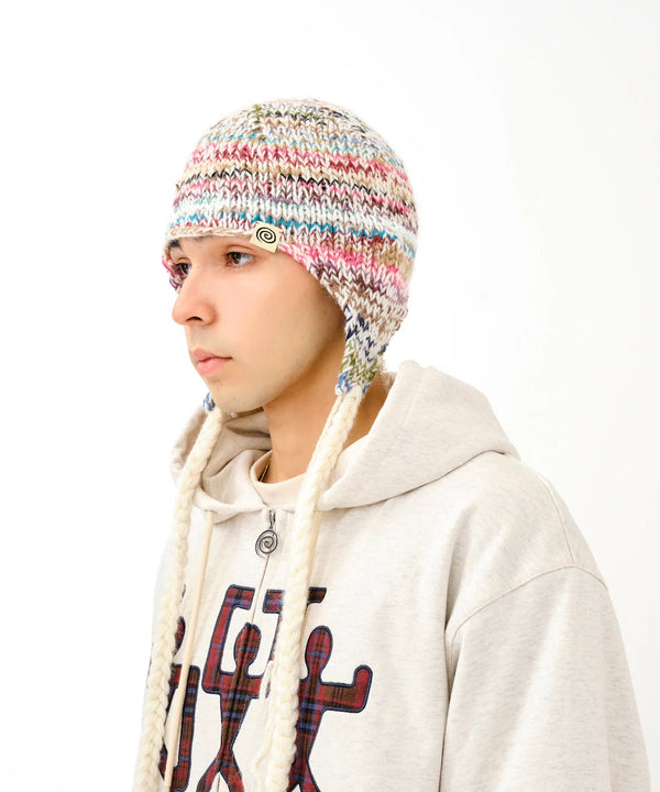 Hand-knitted Flight Cap