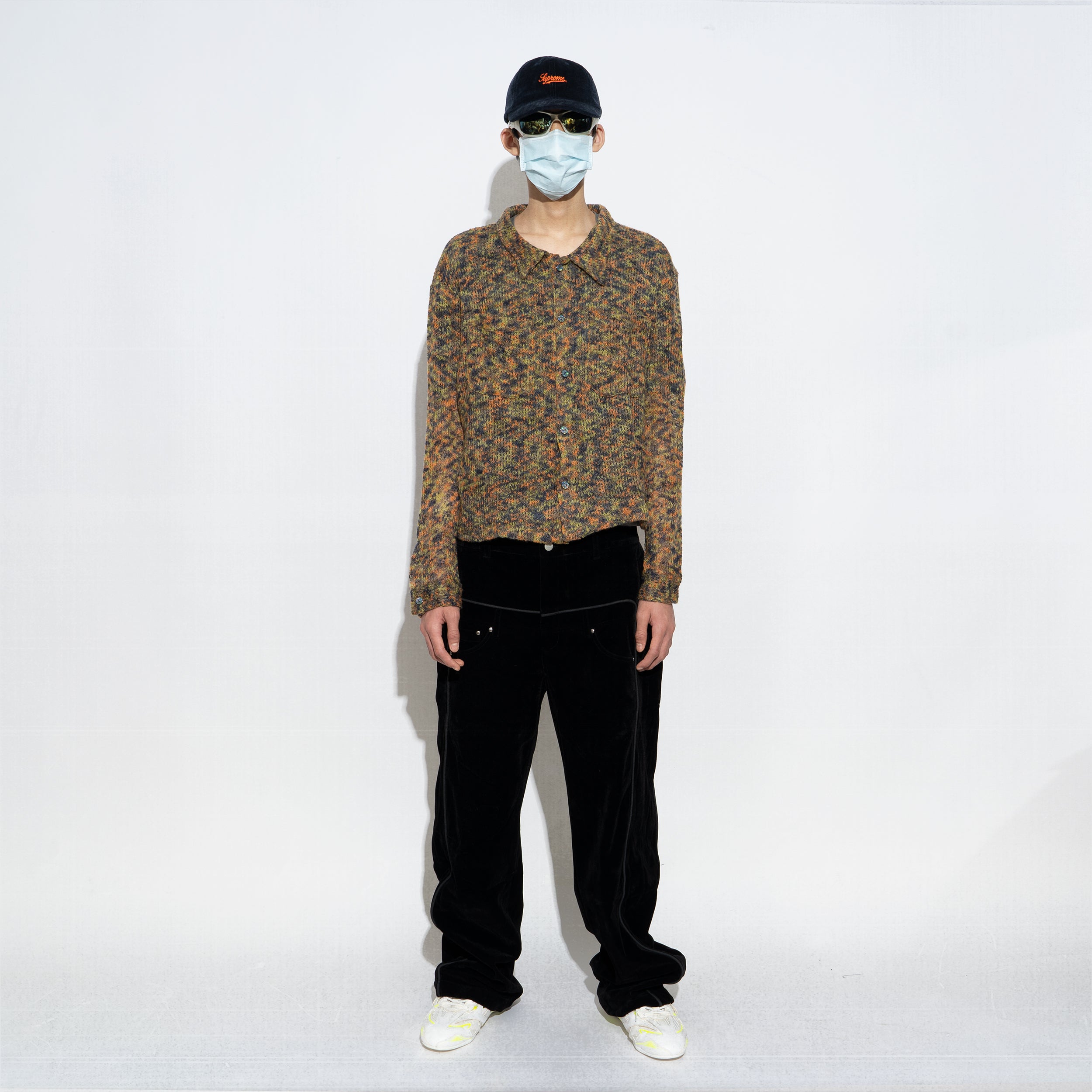 トップス plateu studio type p wool knit type p wool knit shirt – PLATEAU STUDIO