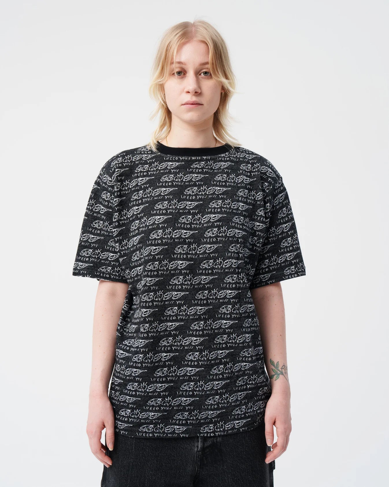 Miss You Jacquard Tee