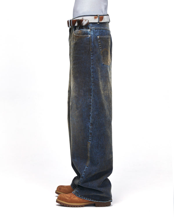 Cowhide belt