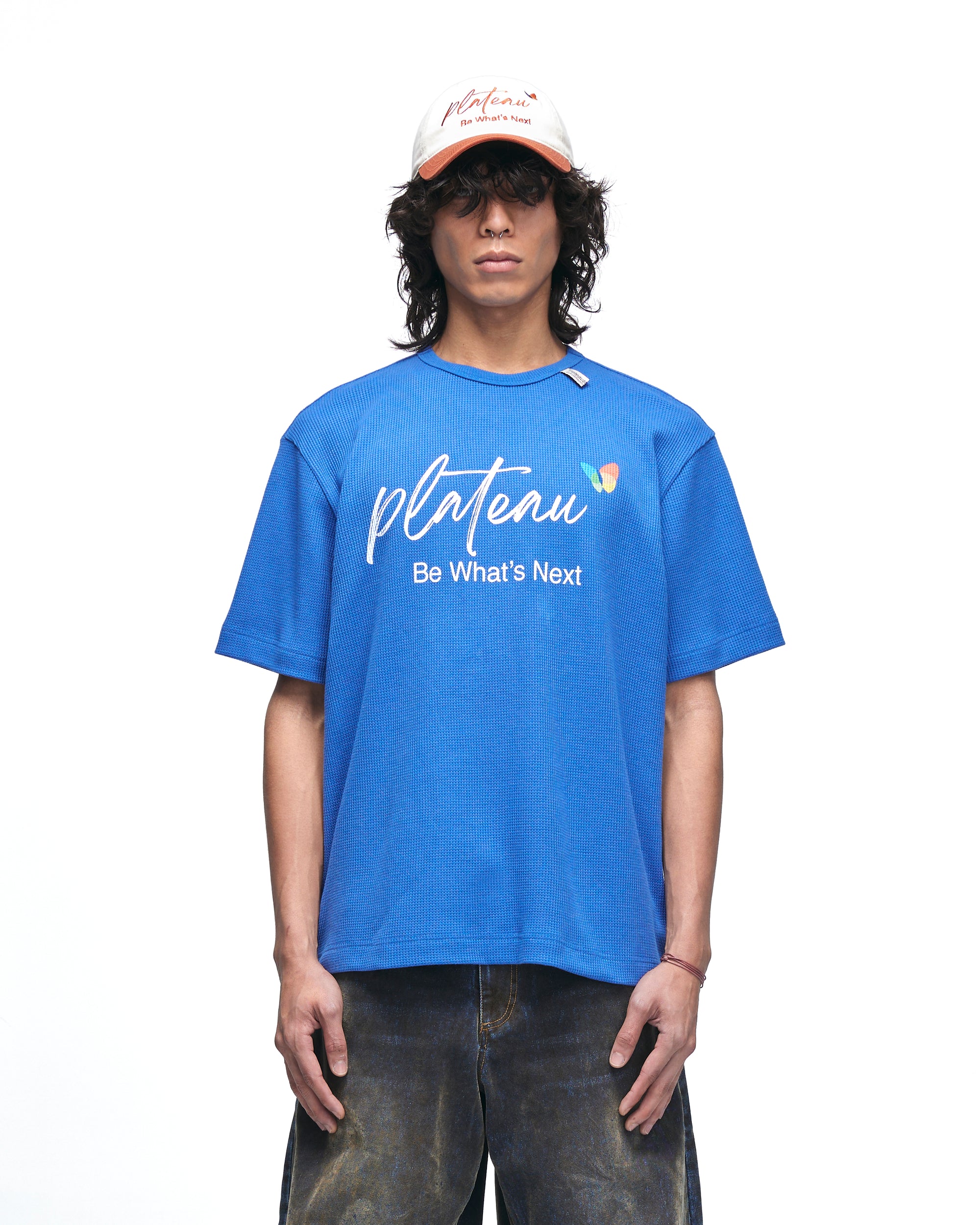 Logo waffle tee