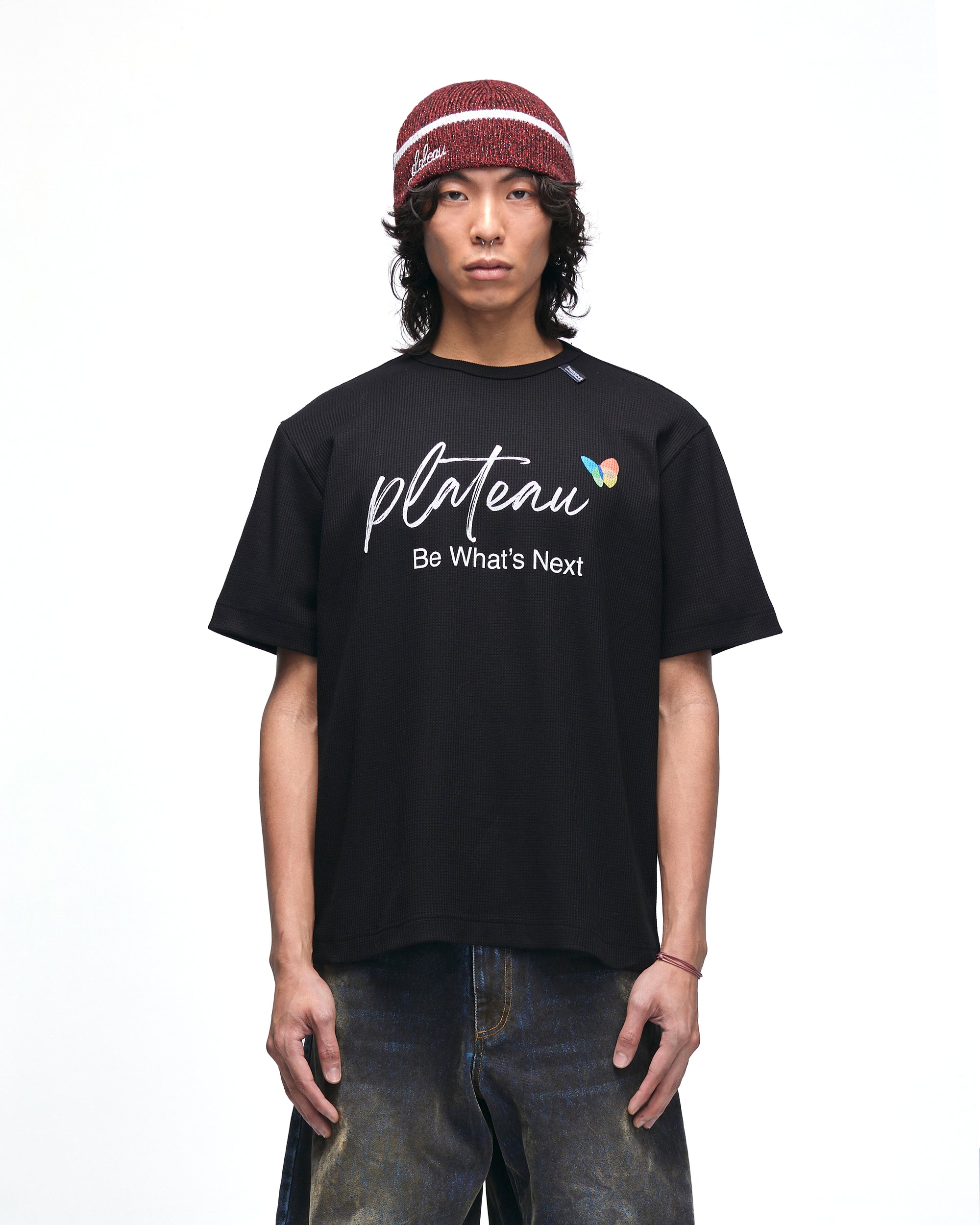 Logo waffle tee