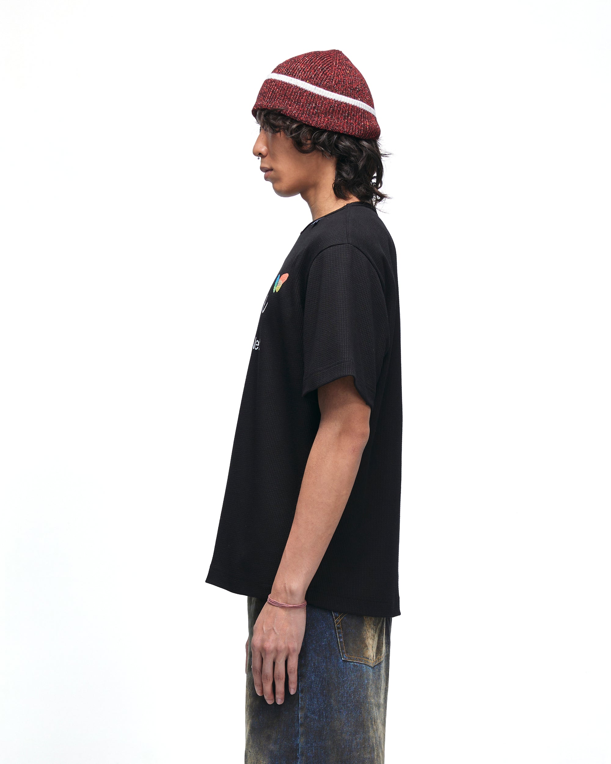 Logo waffle tee