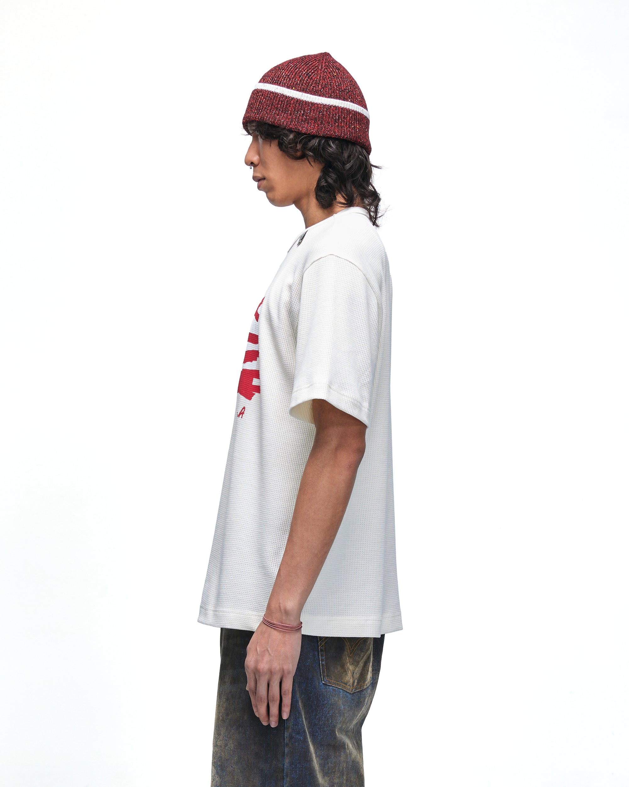 Flag waffle tee