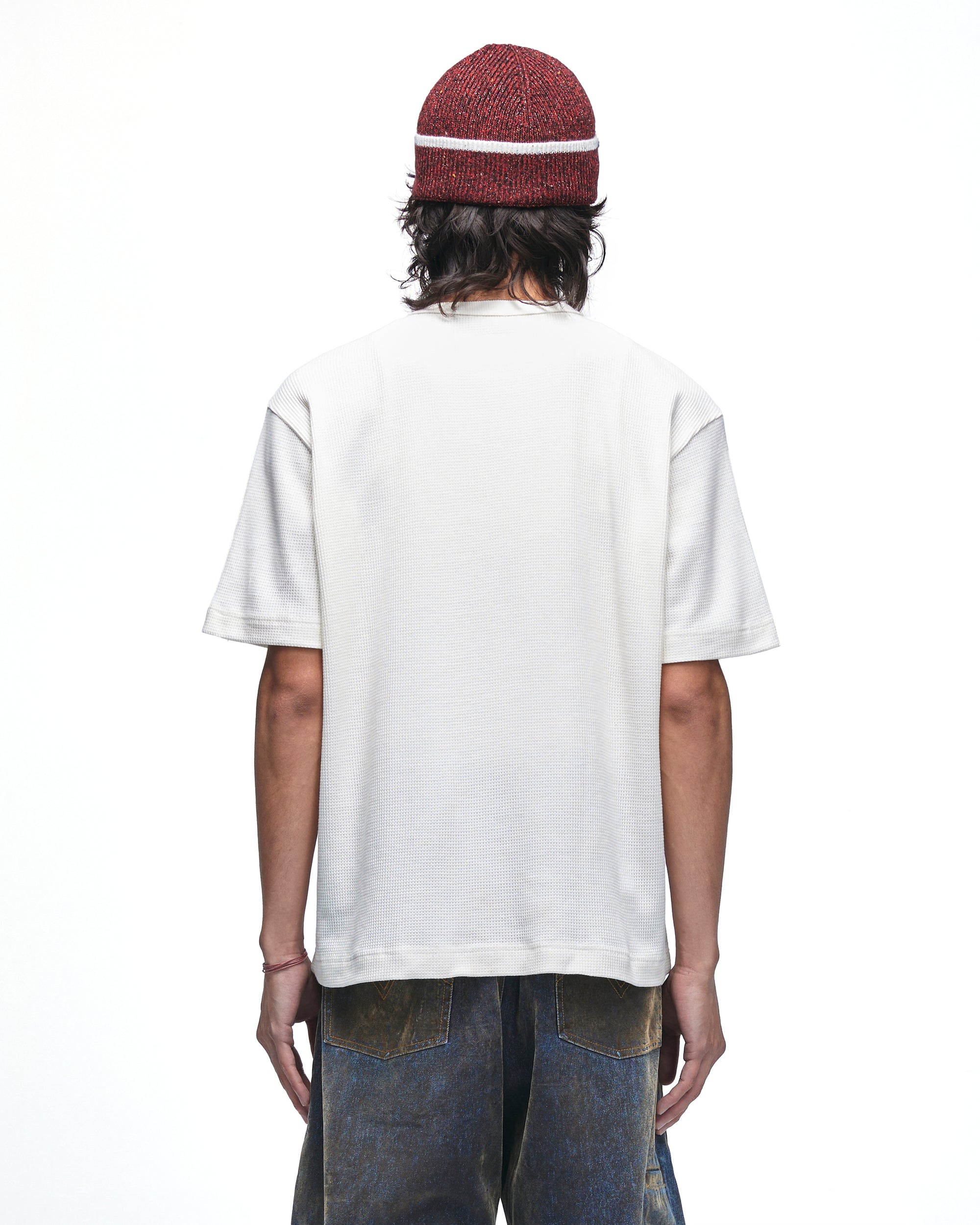 Flag waffle tee