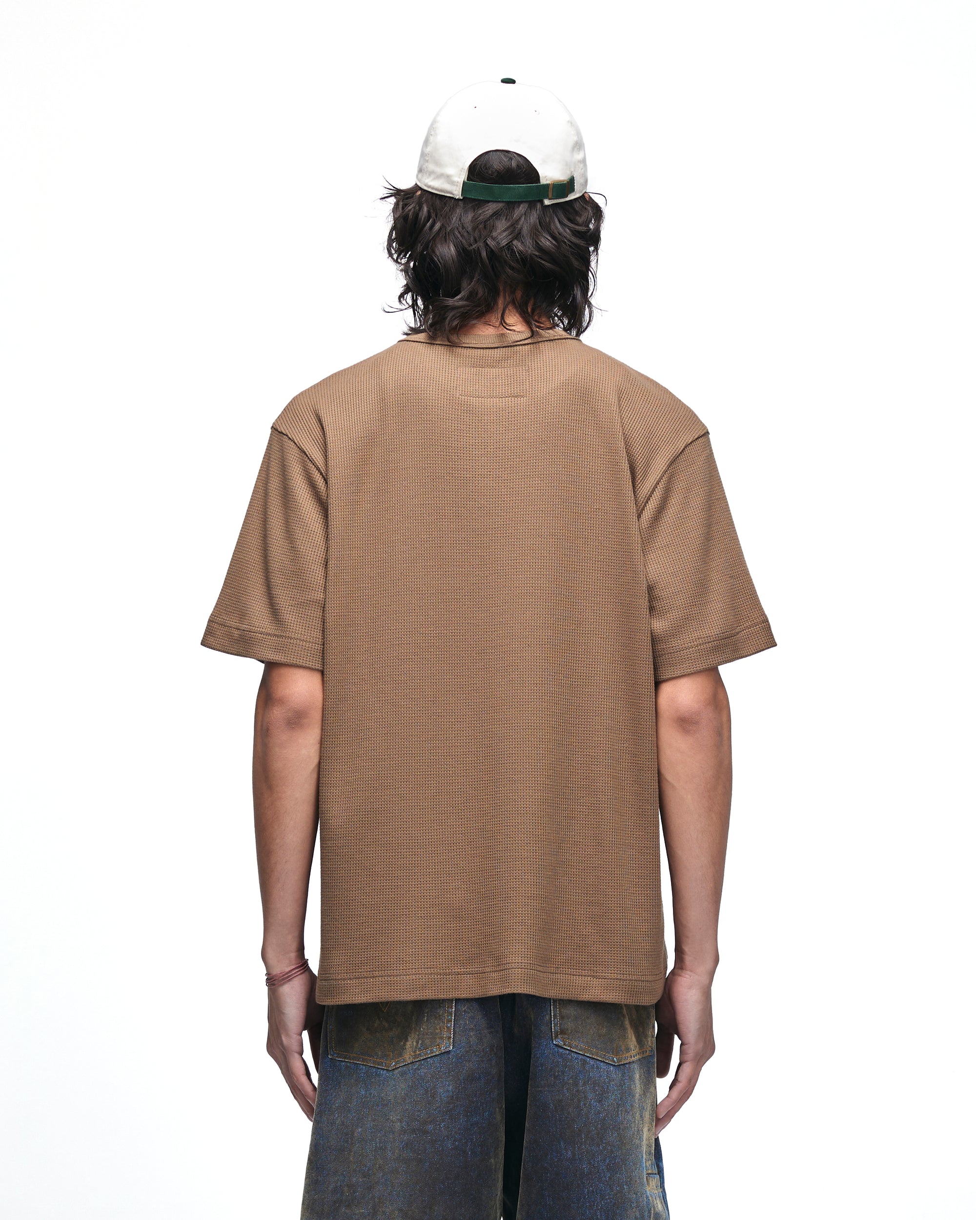Flag waffle tee