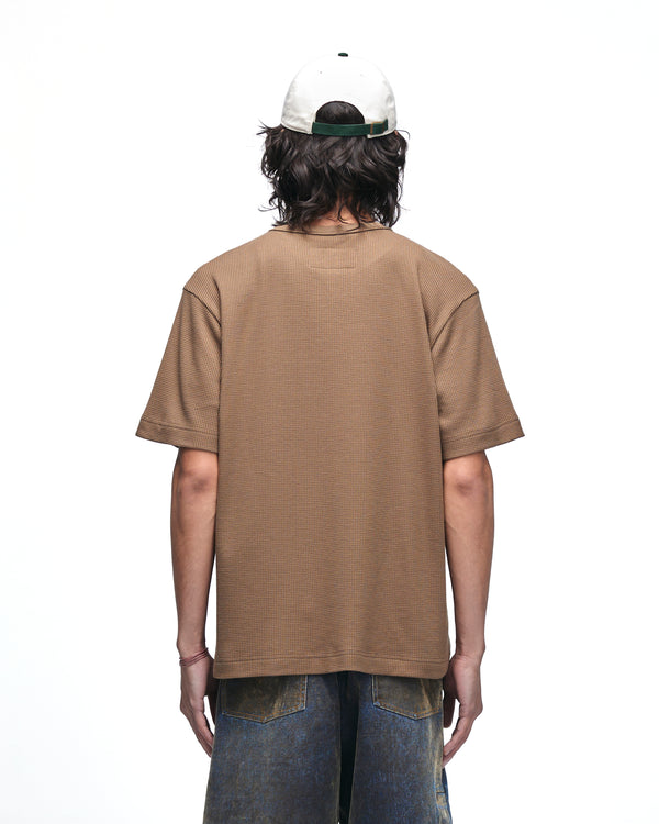 Flag waffle tee