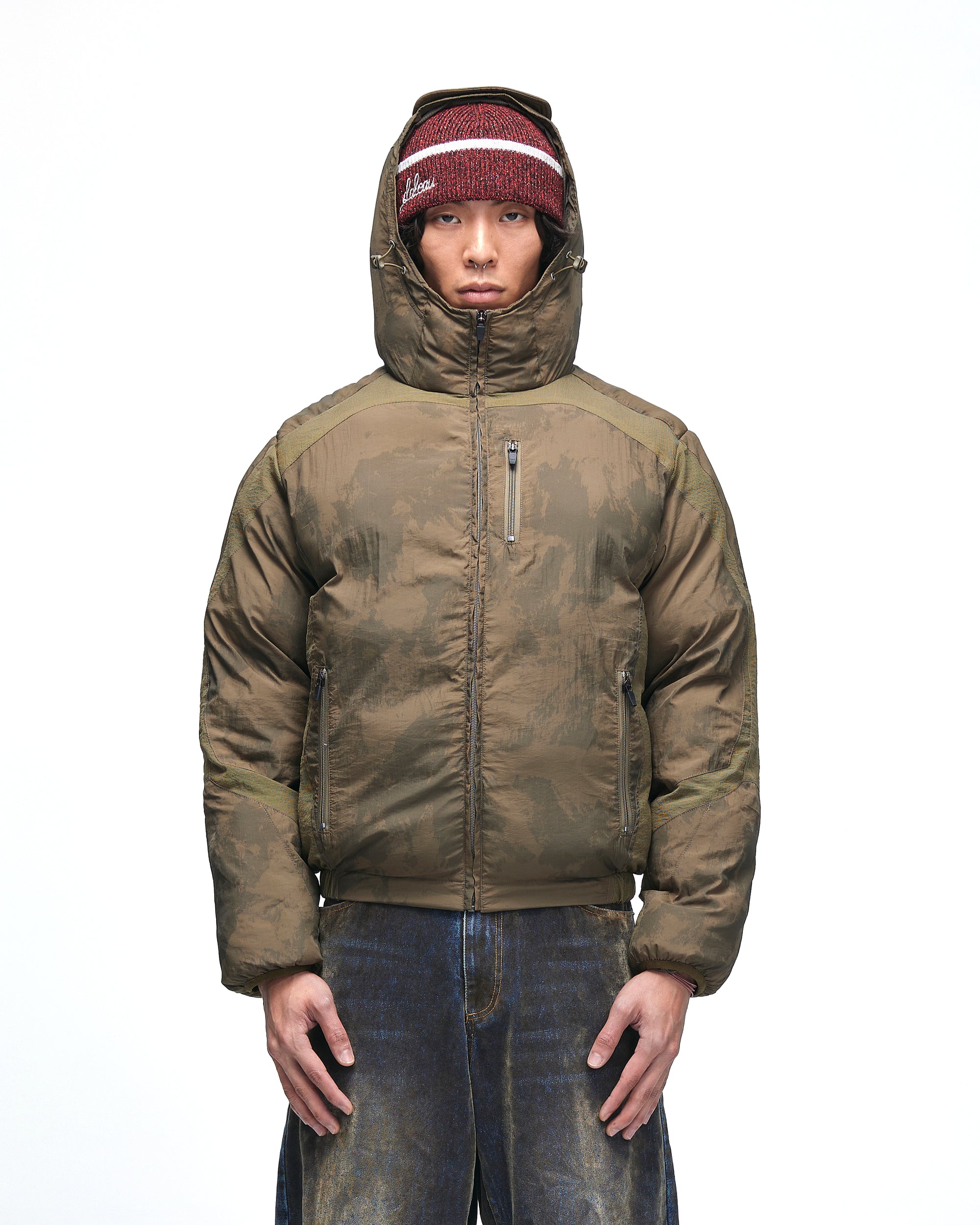 Snowy puffer jacket