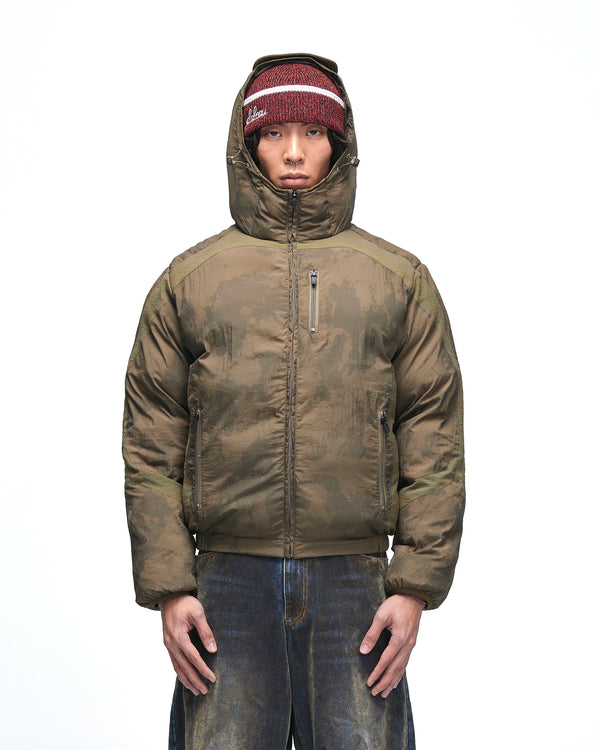 Snowy puffer jacket