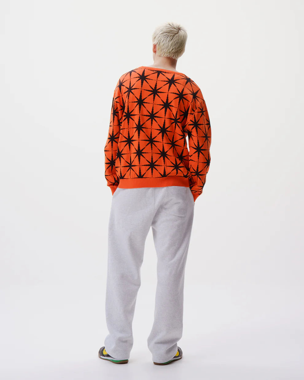 Sparkle Jacquard Knit Sweater