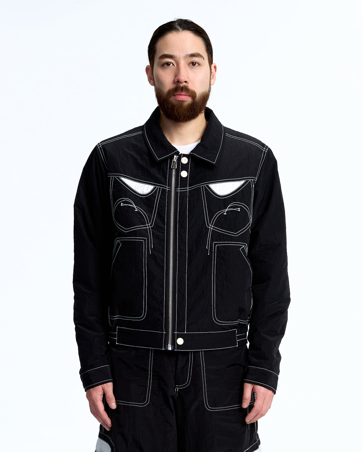 Draft nylon jacket