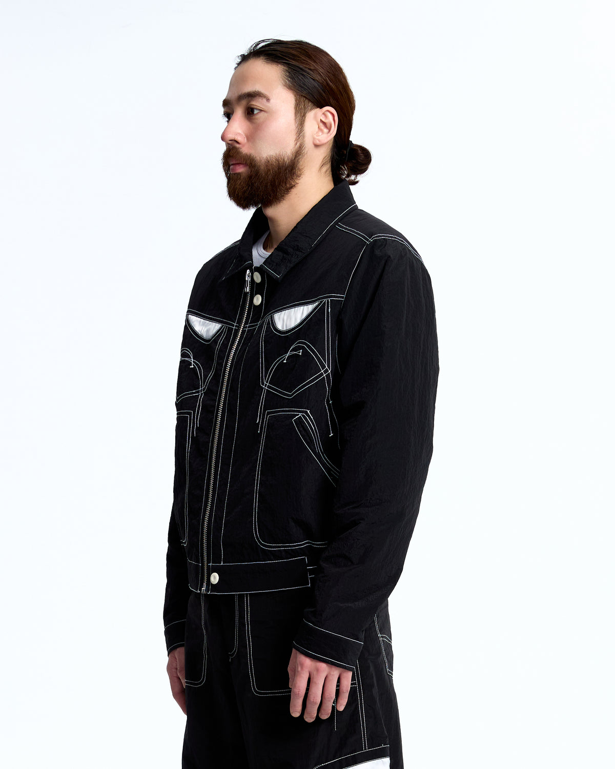 Draft nylon jacket