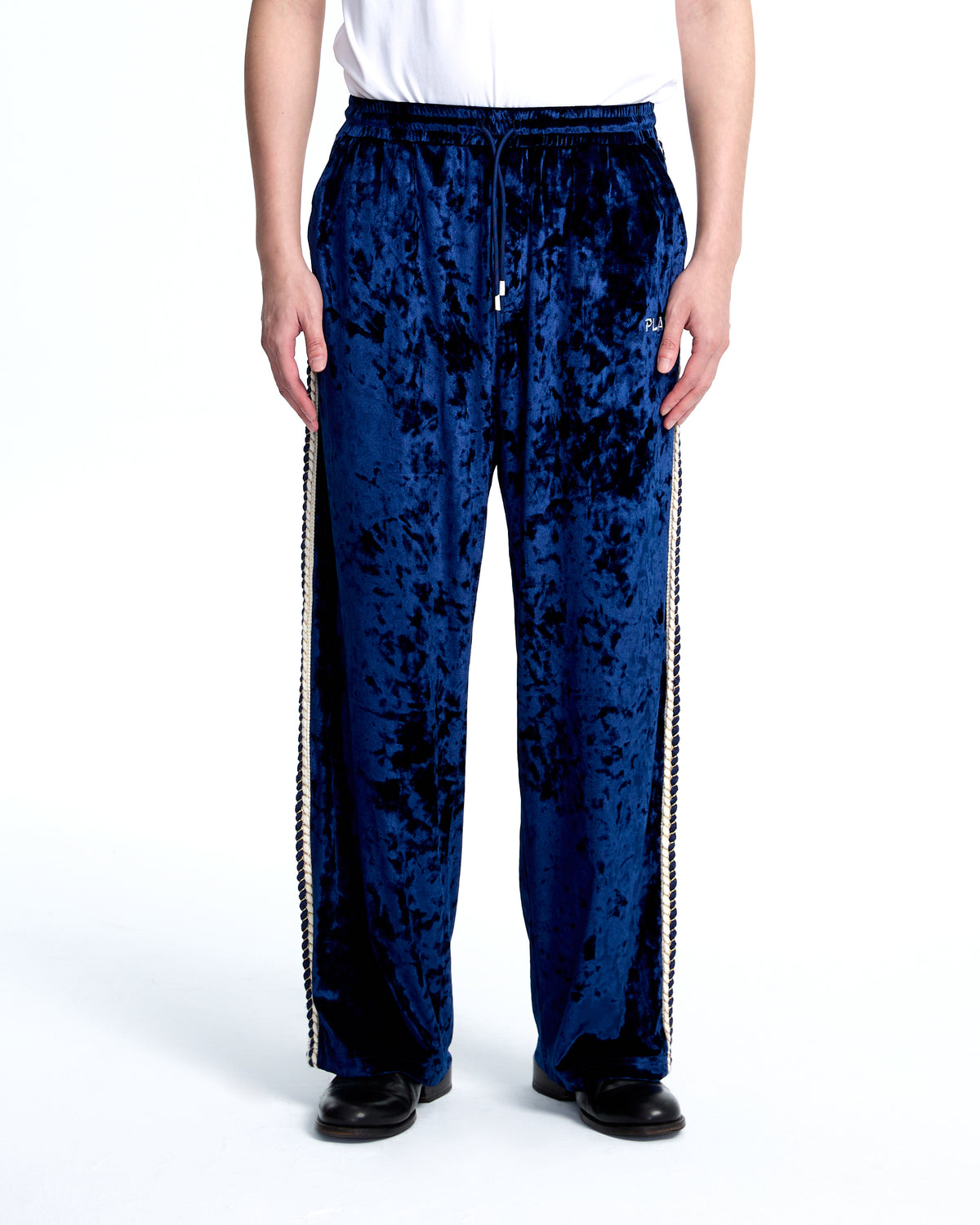 Velvet track pants