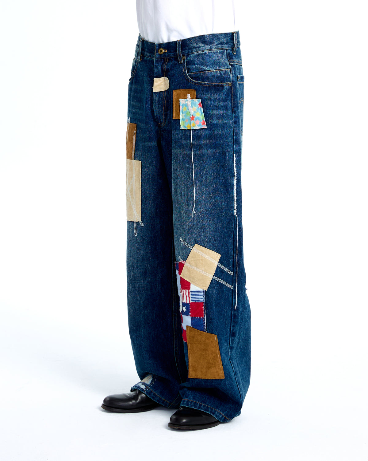 Patch denim