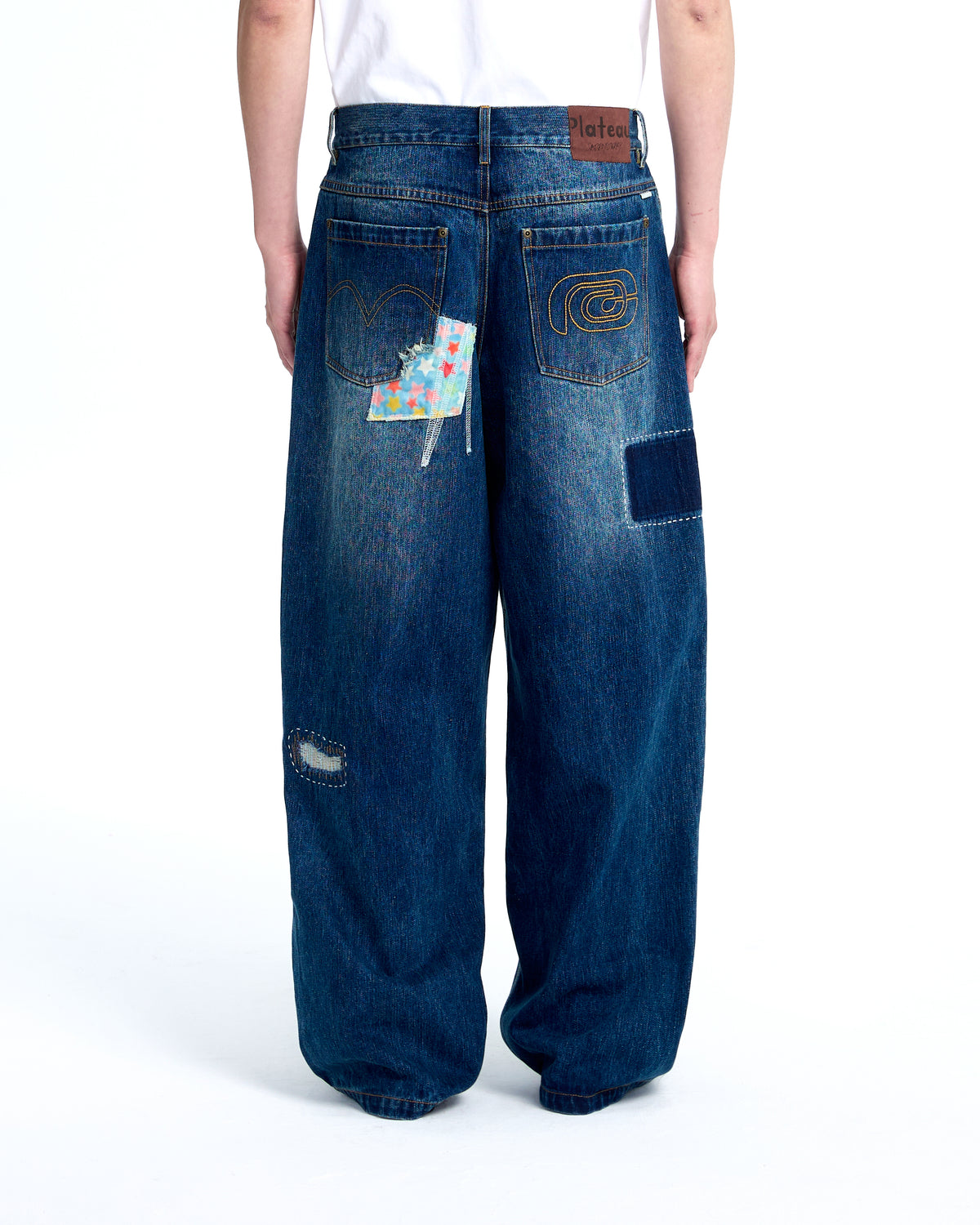 Patch denim