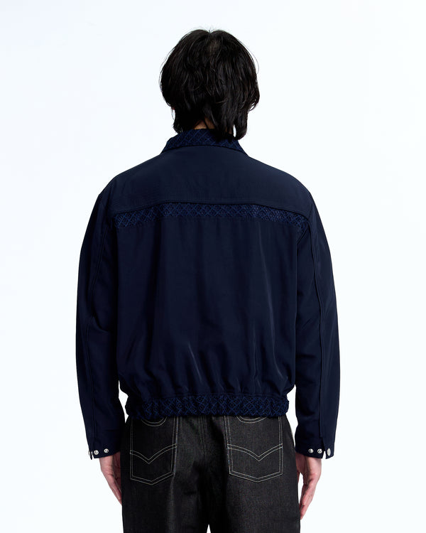 Knit collar urban jkt