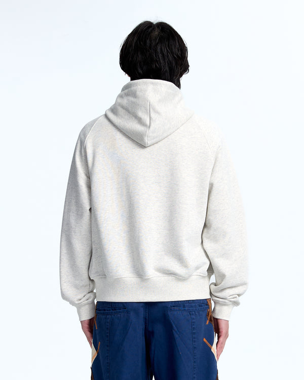 Logo patch zip up