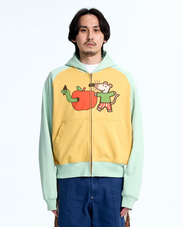 Apple zip-up