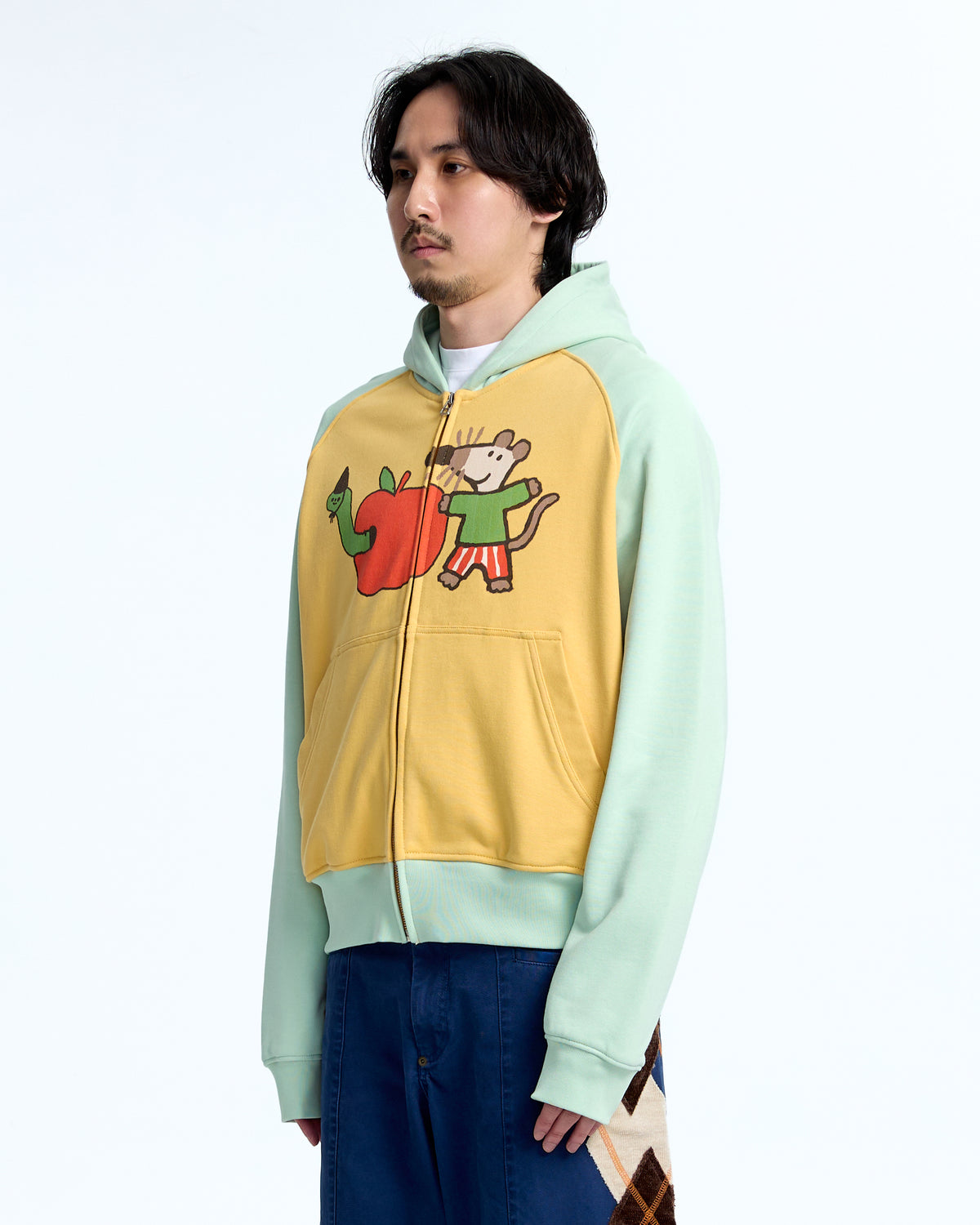 Apple zip-up
