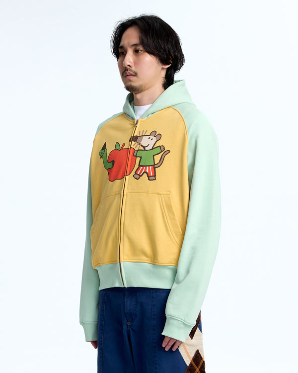 Apple zip-up
