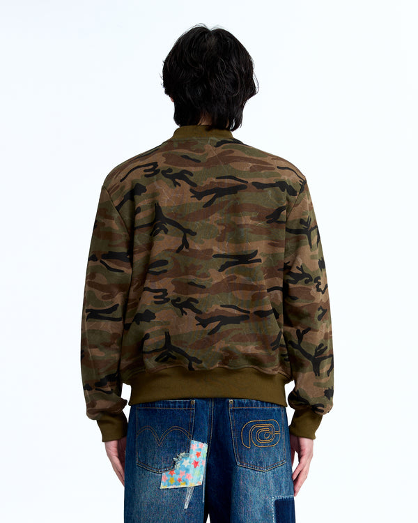 Hello camo bomber
